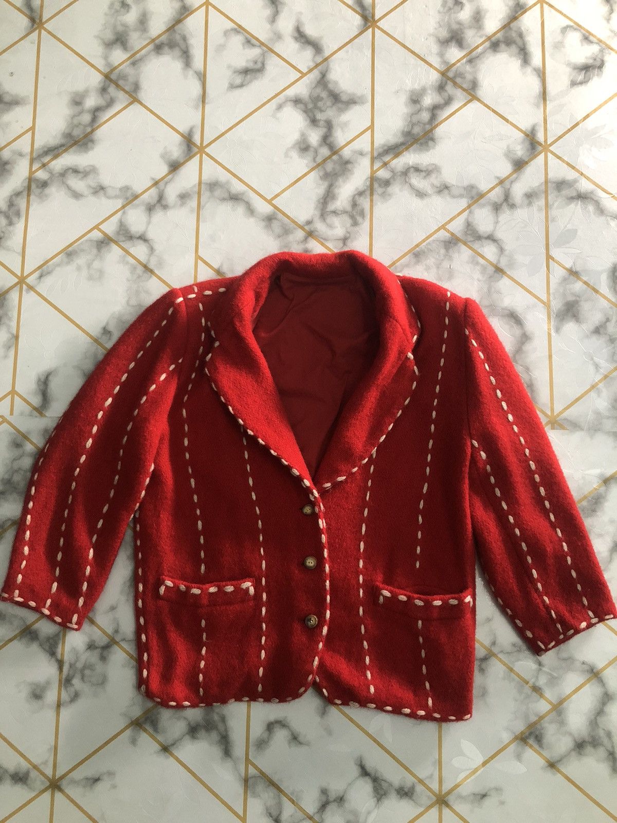 Issey Miyake Issey Miyake Wool Relaxed Coat Size US L / EU 52-54 / 3 - 5 Thumbnail