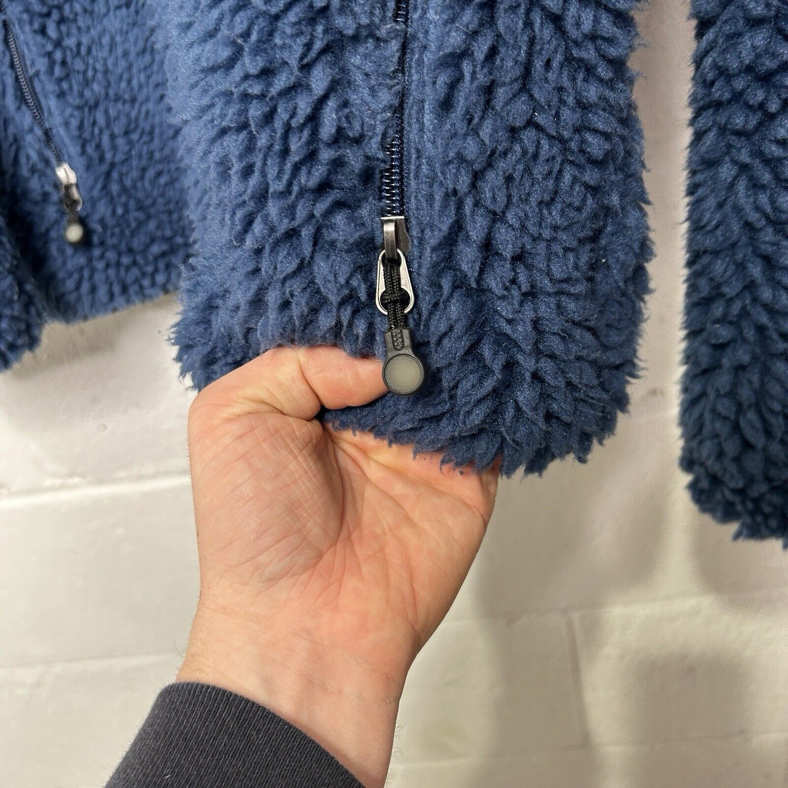 Patagonia Vintage Patagonia Retro X Deep Pile Fleece Jacket “Blue” Size US S / EU 44-46 / 1 - 13 Thumbnail
