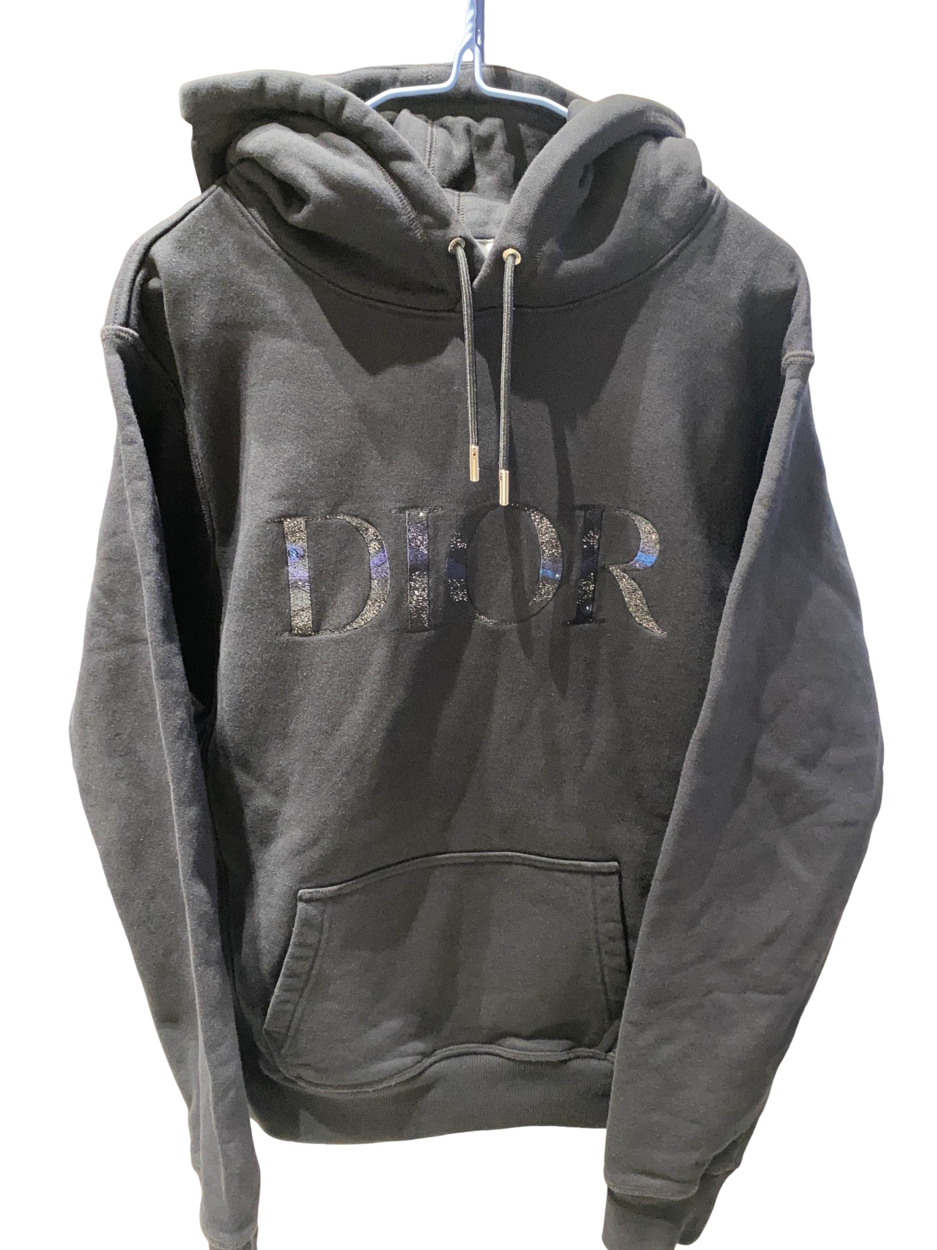 Dior AW10 Dior Homme “Coal” Black Hoodie By Kris Van Assche | Grailed