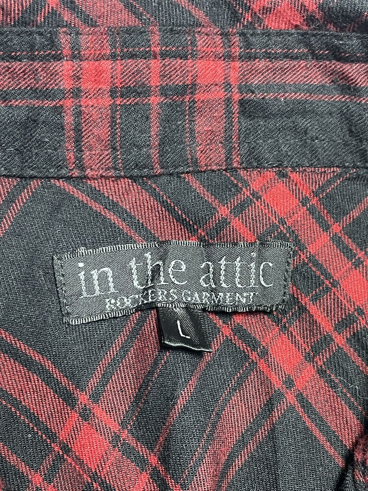 14th Addiction 2000’s In The Attic Rockers Garment - Plaid Zip Vkei Shirt Size US M / EU 48-50 / 2 - 9 Thumbnail