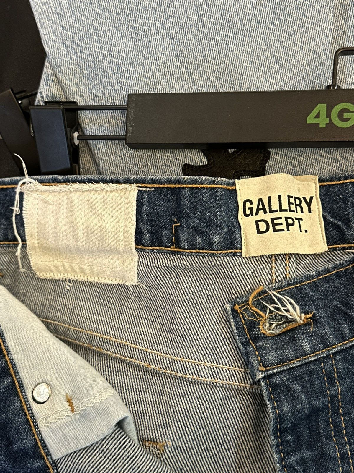 Chrome Hearts × Gallery Dept. × Levi's CHROME HEARTS FLARED GALLERY PATCH DENIM Size US 33 - 11 Thumbnail