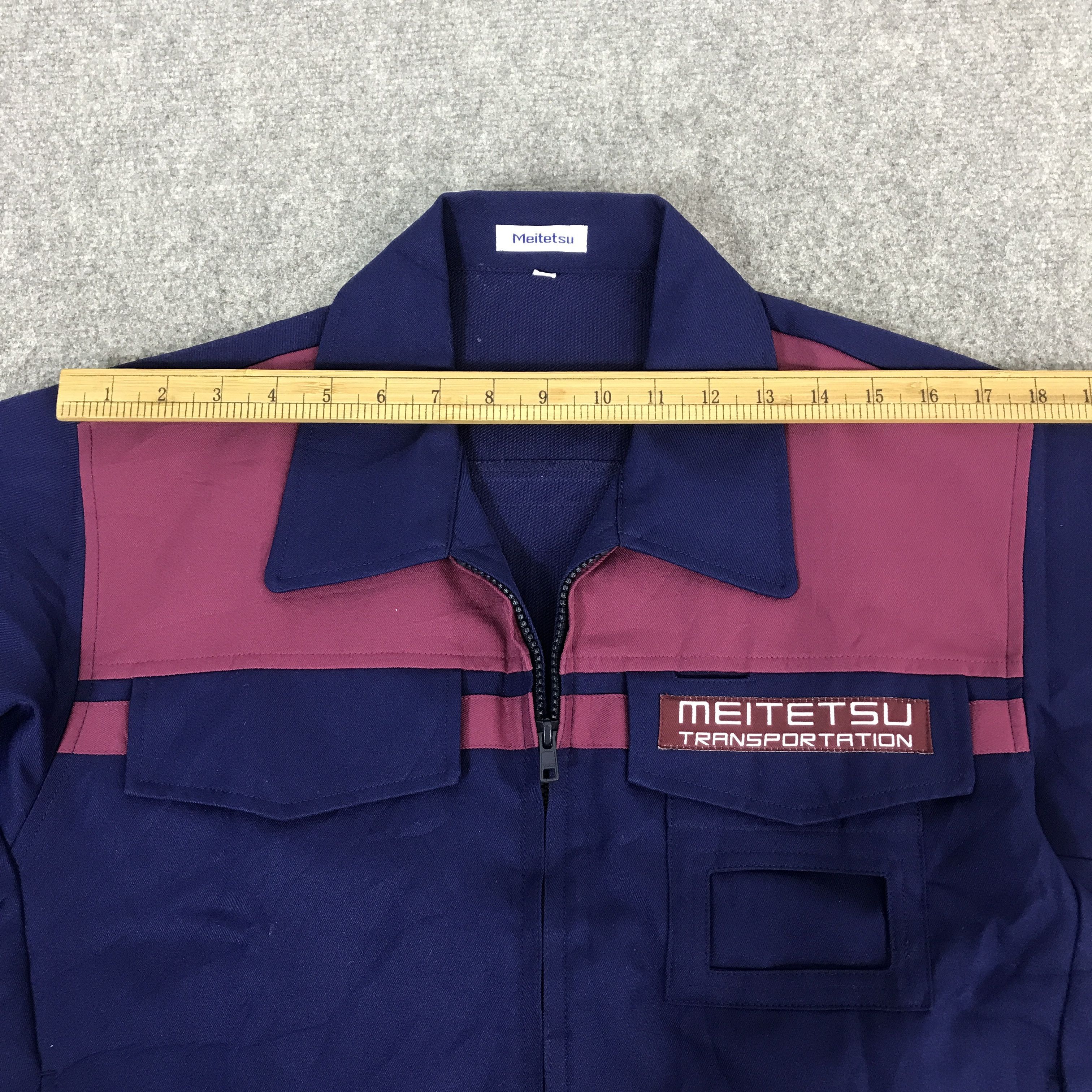 Japanese Brand MEITETSU TRANSPORTATION JAPAN UNIFORM JACKET K65B16 Size US M / EU 48-50 / 2 - 10 Thumbnail