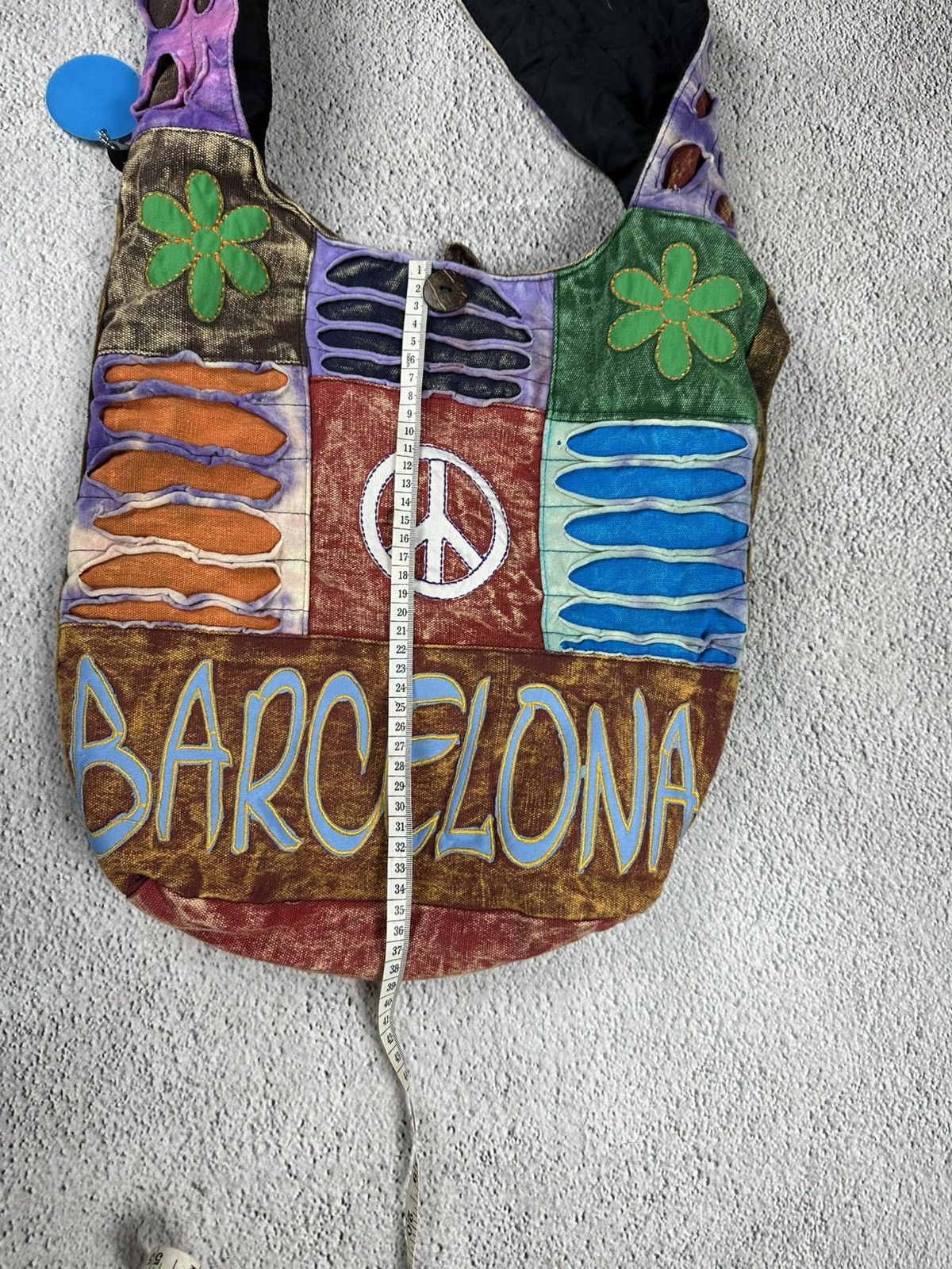 Other VTG Crazy Shoulder Bag Barcelona Y2K Diesel Style Japan SK8 Size ONE SIZE - 13 Thumbnail