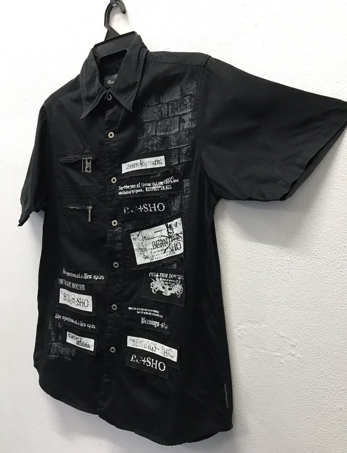 Vintage Vintage Bernings Sho Short Sleeve Shirt Button Up Size US M / EU 48-50 / 2 - 5 Thumbnail