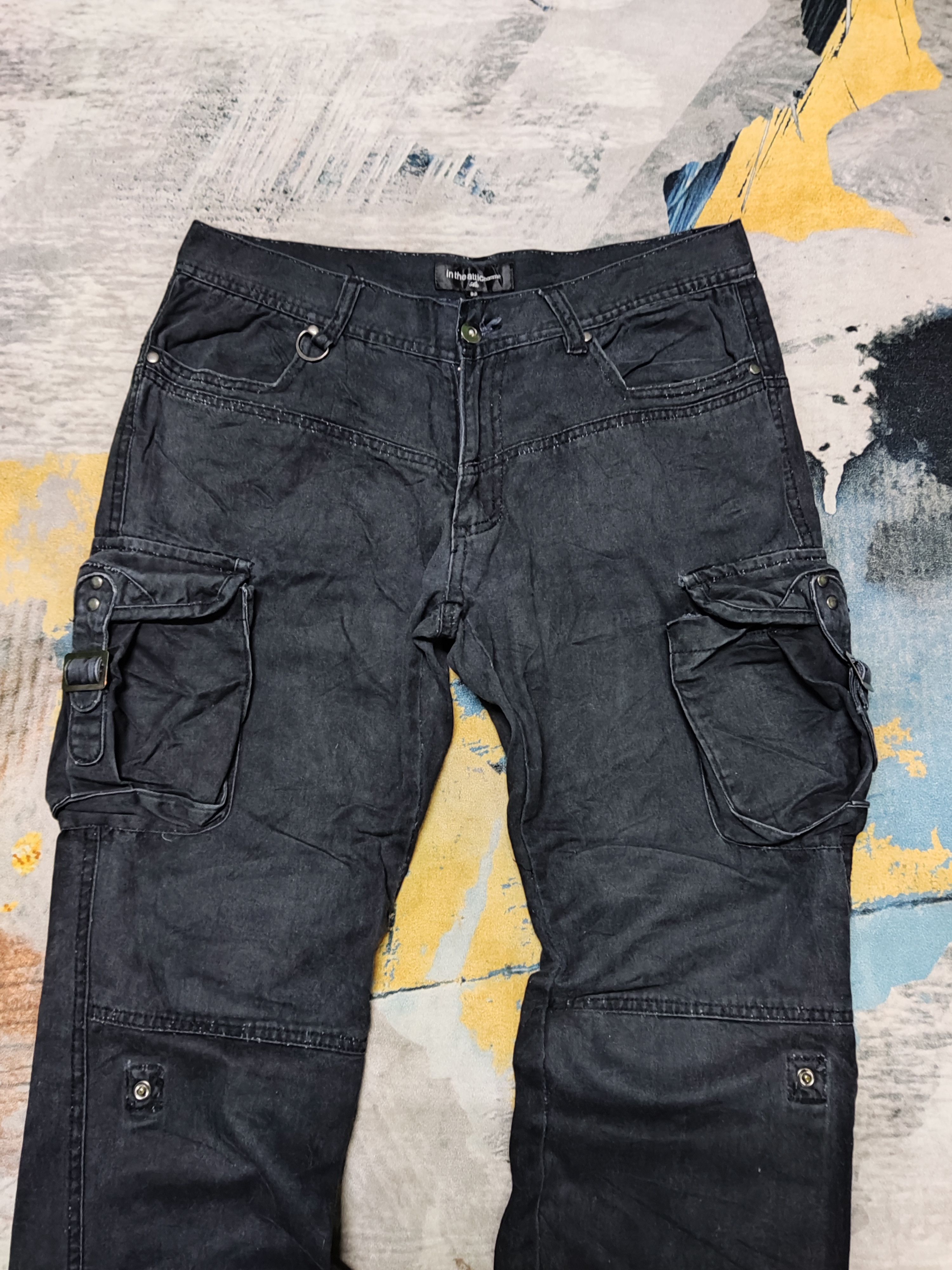 Hysteric Glamour × In The Attic × Japanese Brand In The Attic Homme Japan Multipocket Bondage Punk Size US 34 / EU 50 - 3 Thumbnail