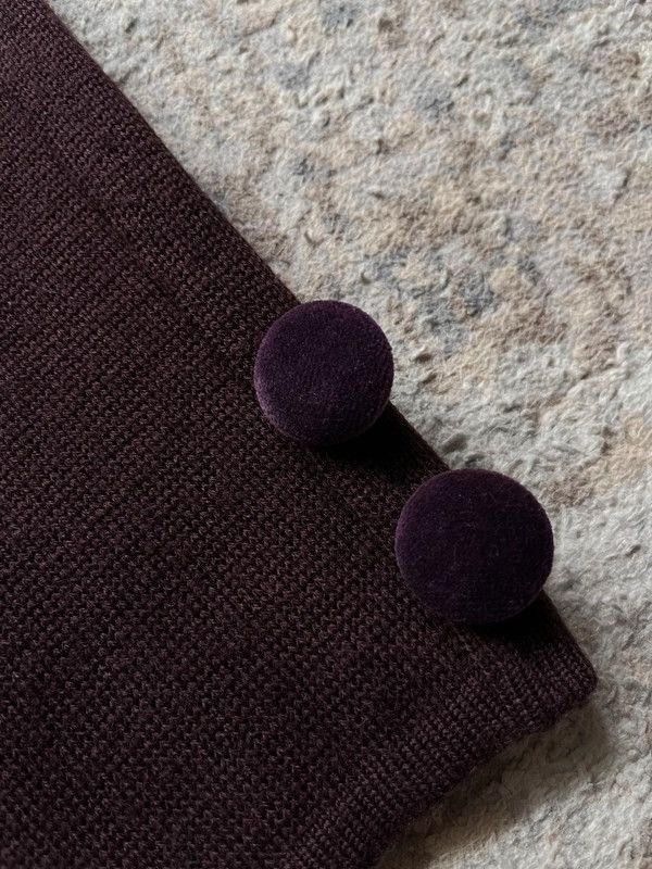 Burberry Burberry's Of London Sz 40 / L 60% Wool Cardigan Vintage 90s Size L / US 10 / IT 46 - 7 Thumbnail