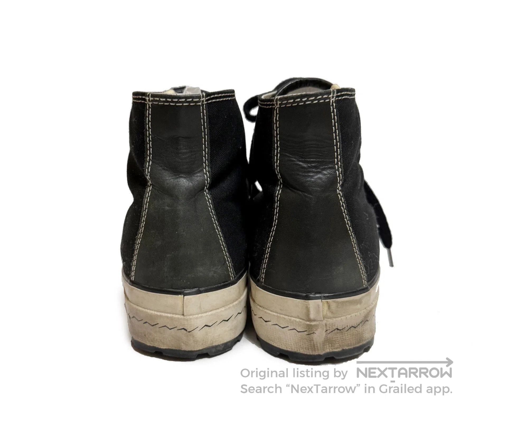 Visvim Black High-Top Sneakers Size 8.5. Size US 8.5 / EU 41-42 - 3 Thumbnail