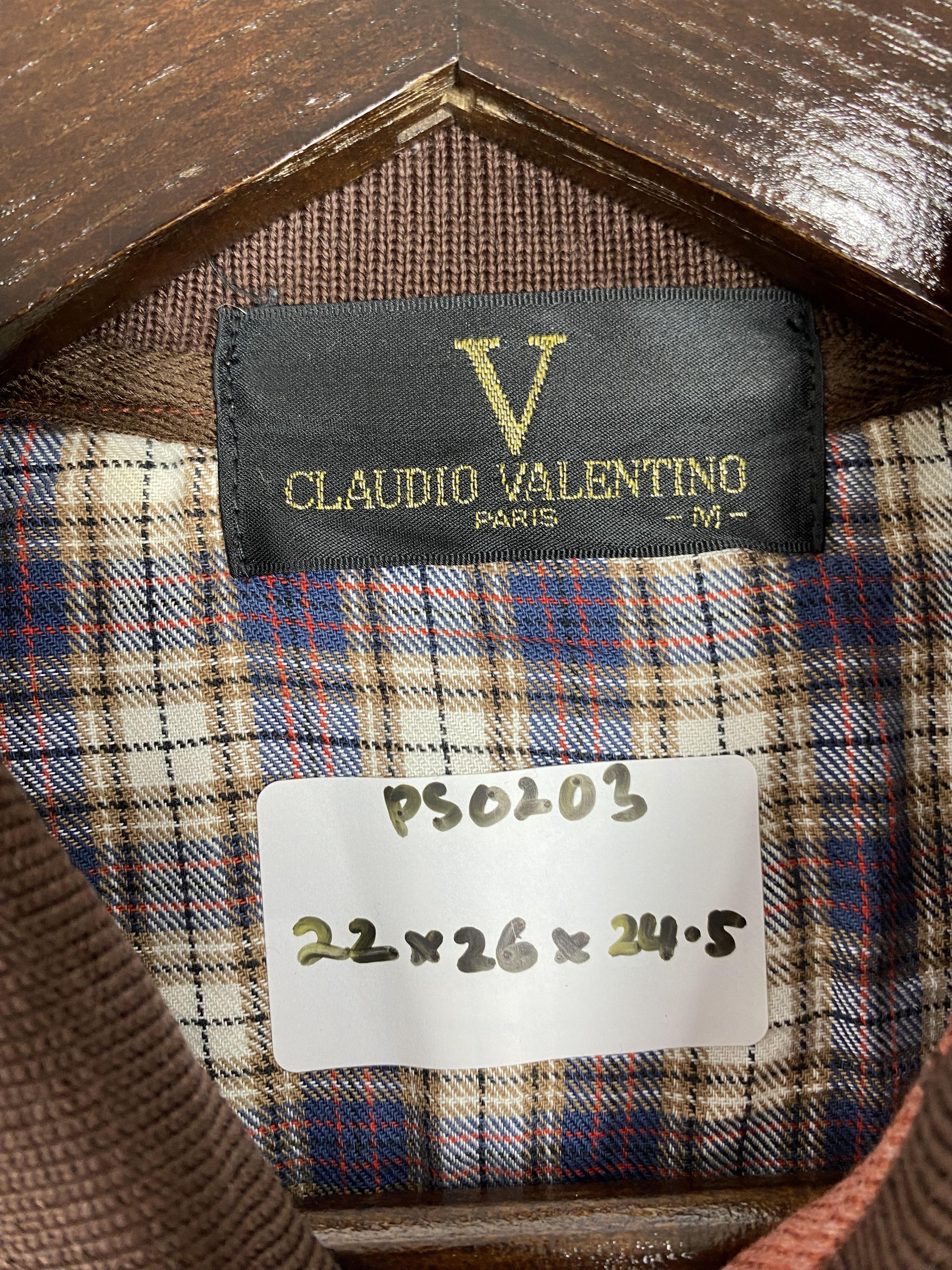 Vintage Vintage Claudio Valentino Half Button Sweatshirts PS0203 Size US M / EU 48-50 / 2 - 7 Thumbnail