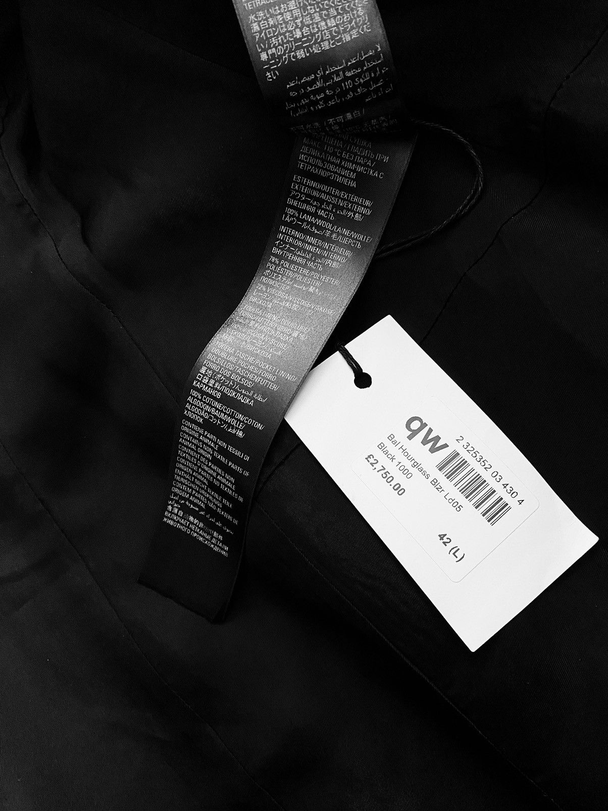 Runway Balenciaga Hourglass Jacket