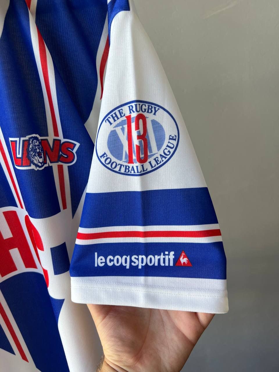 Vintage RARE 90’S SWINTON LIONS LE COQ SPORTIF RUGBY SHIRT JERSEY M Size US M / EU 48-50 / 2 - 6 Thumbnail
