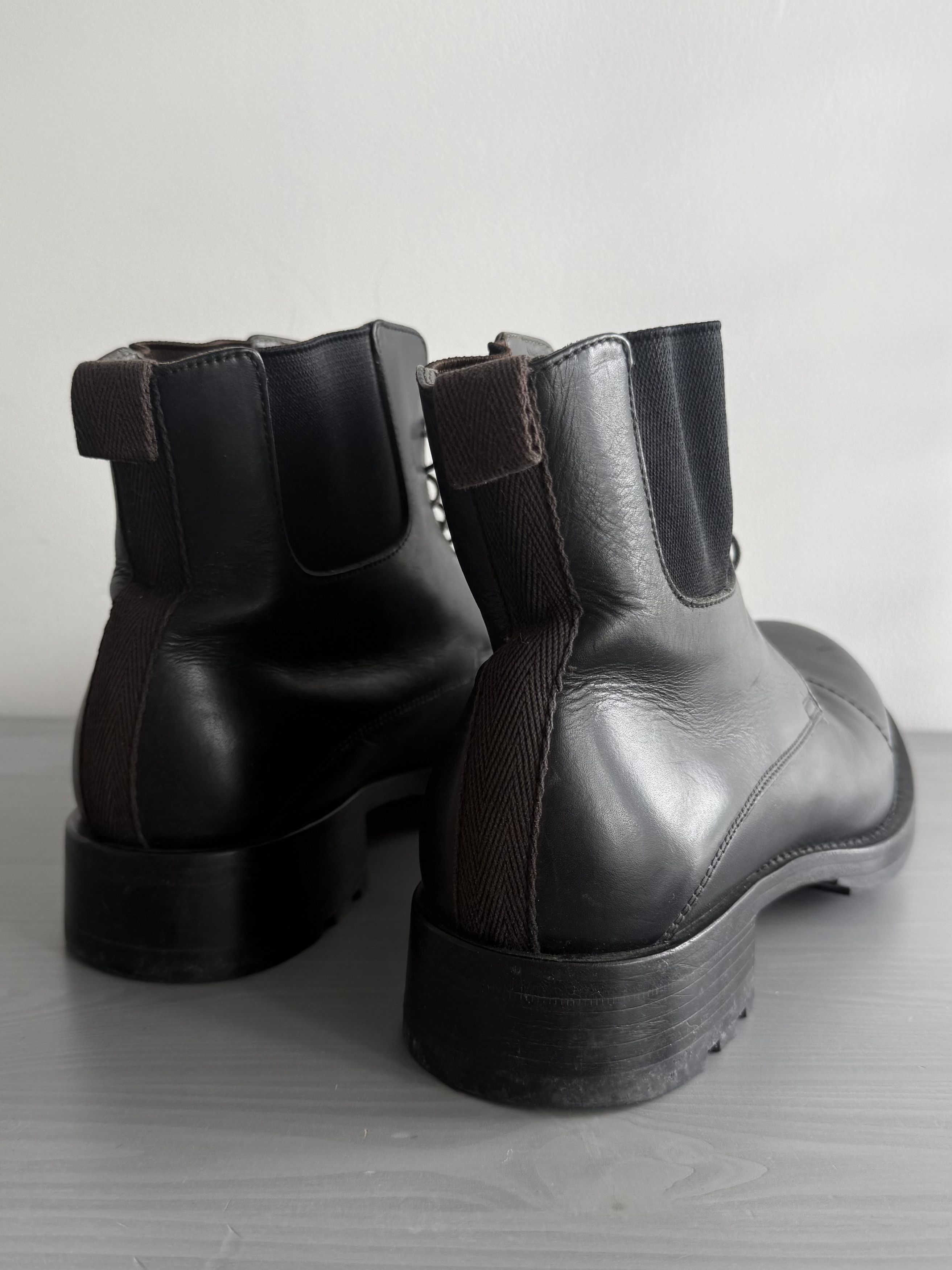 Miu Miu Miu Miu FW2002 Leather Lace Up Boots Size US 9 / IT 39 - 9 Thumbnail