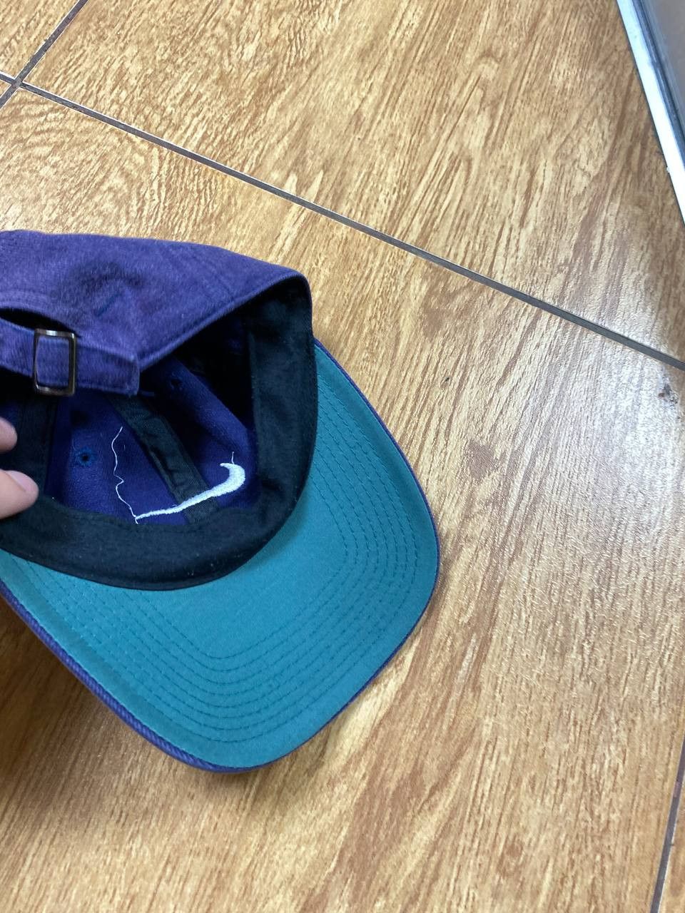 Nike Hats Vintage Cap Nike big logo blue Y2K streetwear Size ONE SIZE - 8 Thumbnail