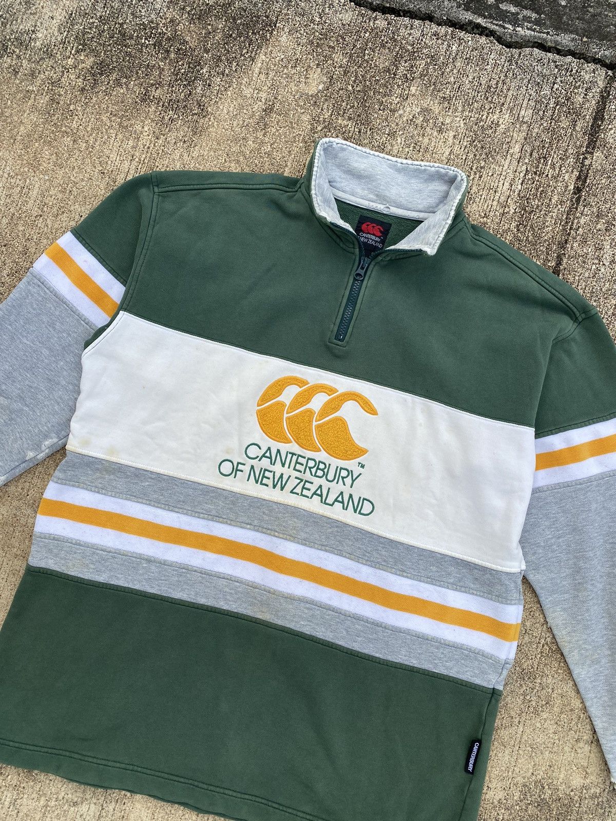 Canterbury of New Zealand Vintage Distressed Canterbury Of New Zealand Longsleeve Size US L / EU 52-54 / 3 - 4 Thumbnail