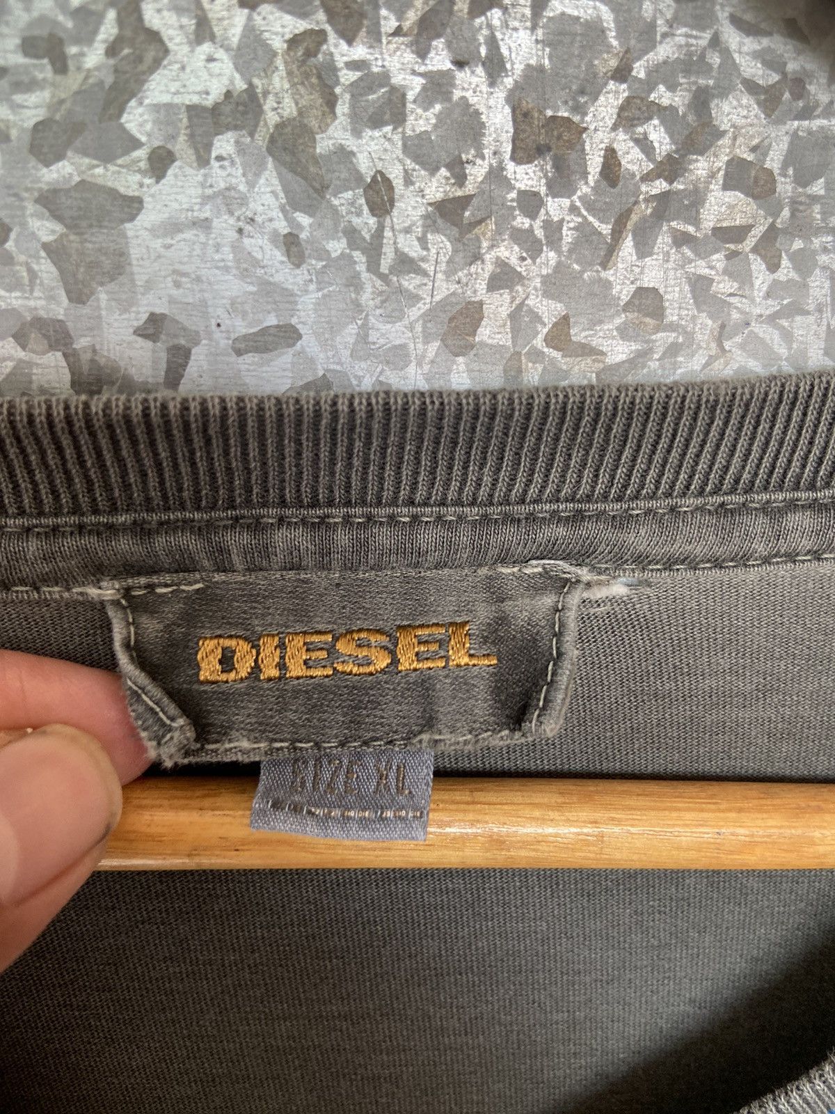 Diesel Diesel long sleeve distressed Size US L / EU 52-54 / 3 - 9 Thumbnail