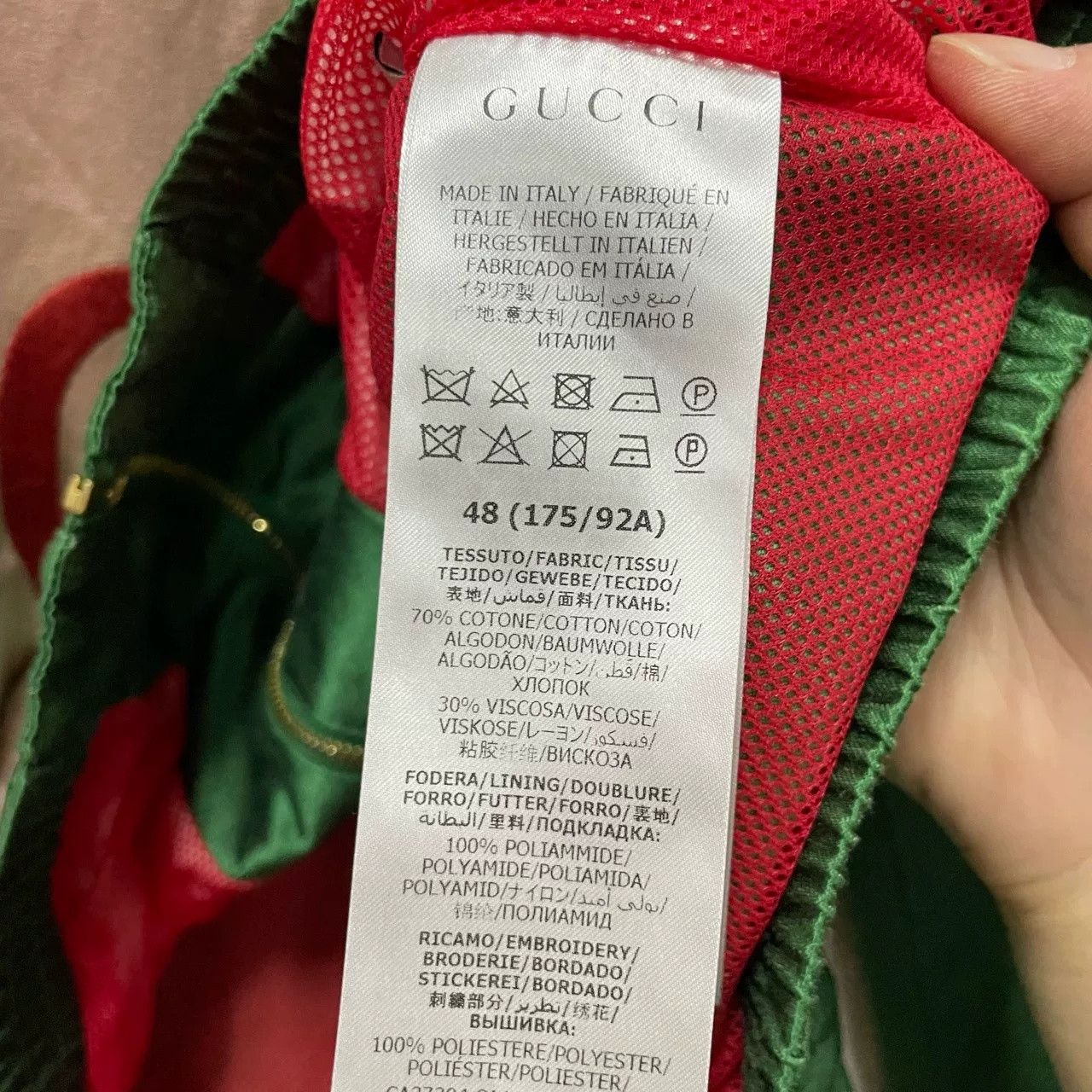 Gucci Gucci Colorblock Logo School Jacket Size US M / EU 48-50 / 2 - 4 Thumbnail