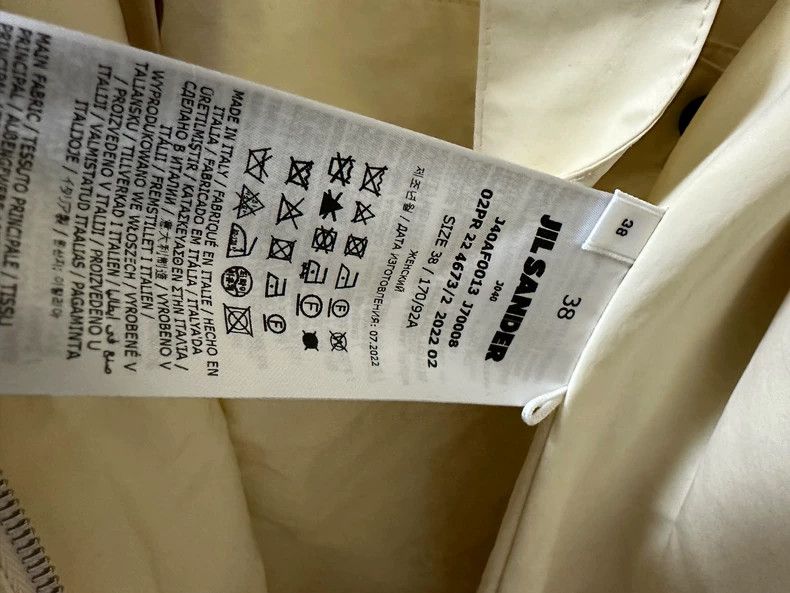 Jil Sander Jil Sander White cotton quilt style down jacket Size XS / US 0-2 / IT 36-38 - 4 Thumbnail