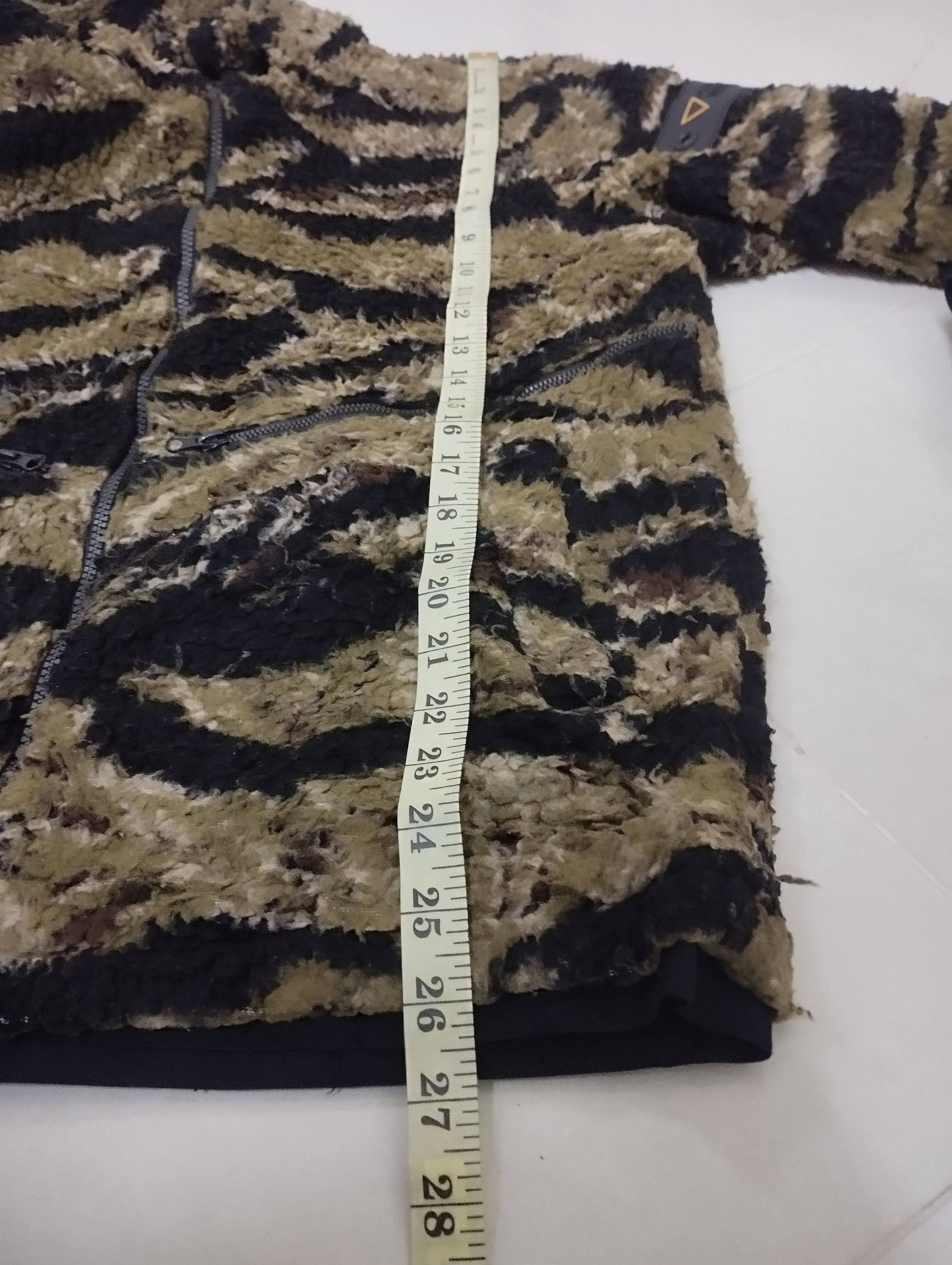 Other Field Core Fleece Army Stripe Reversible Rare pattern Size US L / EU 52-54 / 3 - 12 Thumbnail