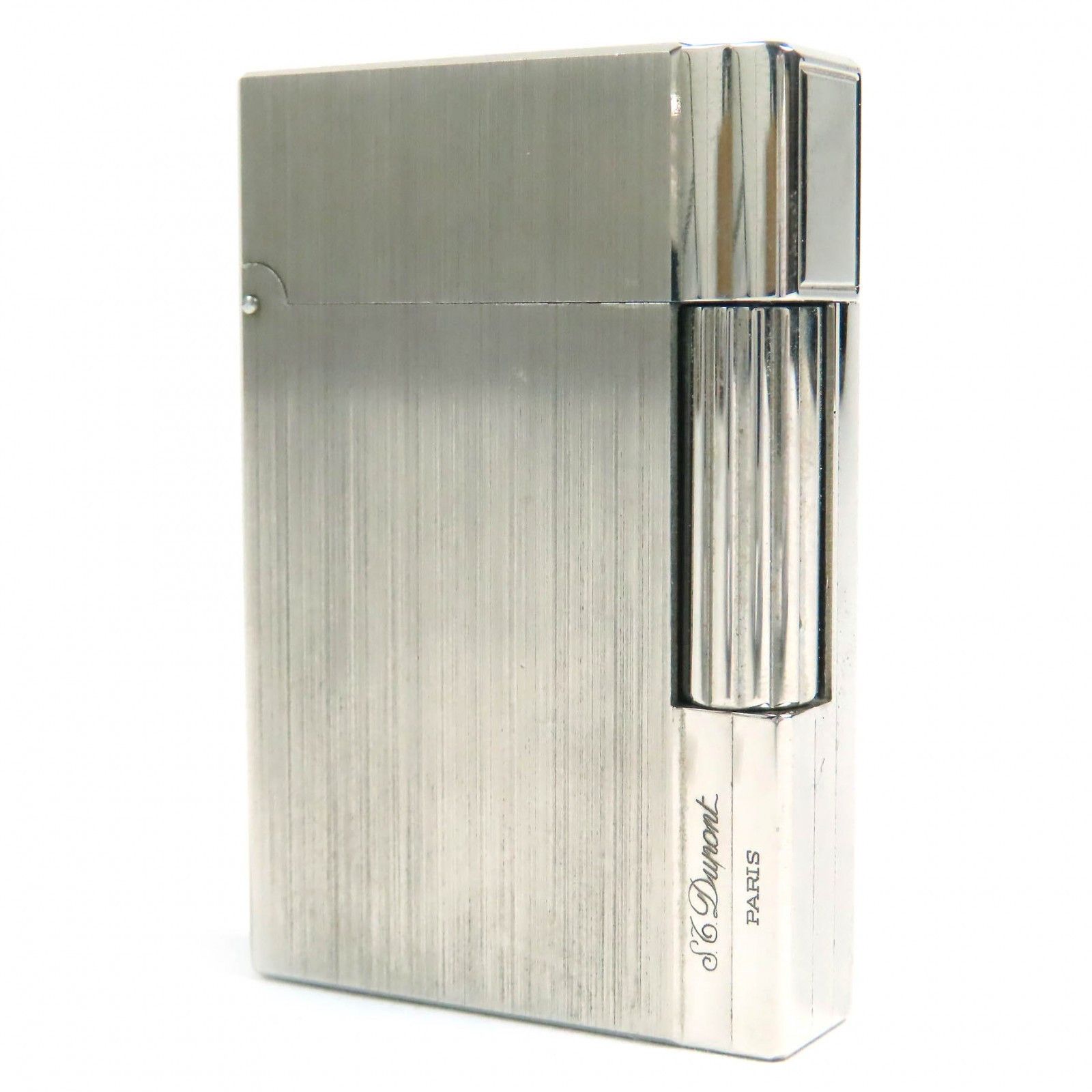 Other Other Dupont Gatsby Hairline Logo Engraved Lighter Metal Lighter Size ONE SIZE - 1 Thumbnail