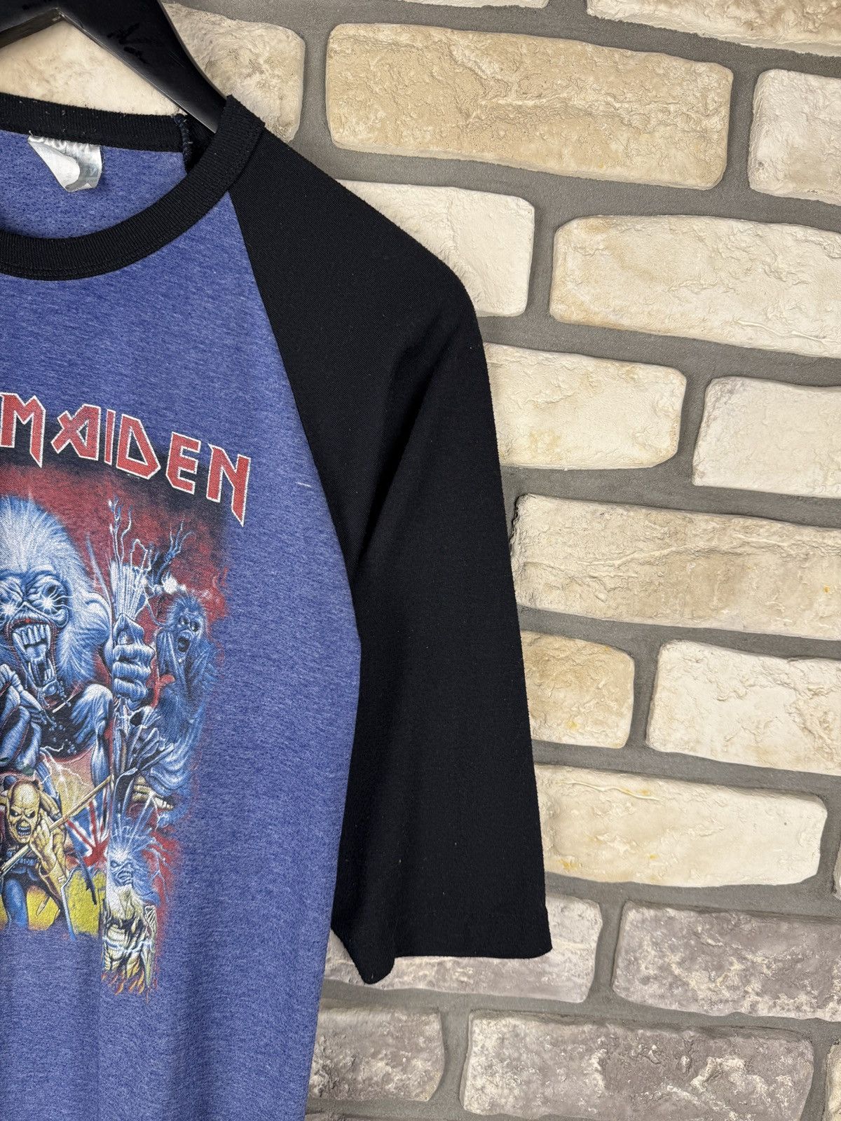 Iron Maiden × Vintage Very rare vintage 1990-s Iron maiden longsleeve Size S / US 4 / IT 40 - 6 Thumbnail