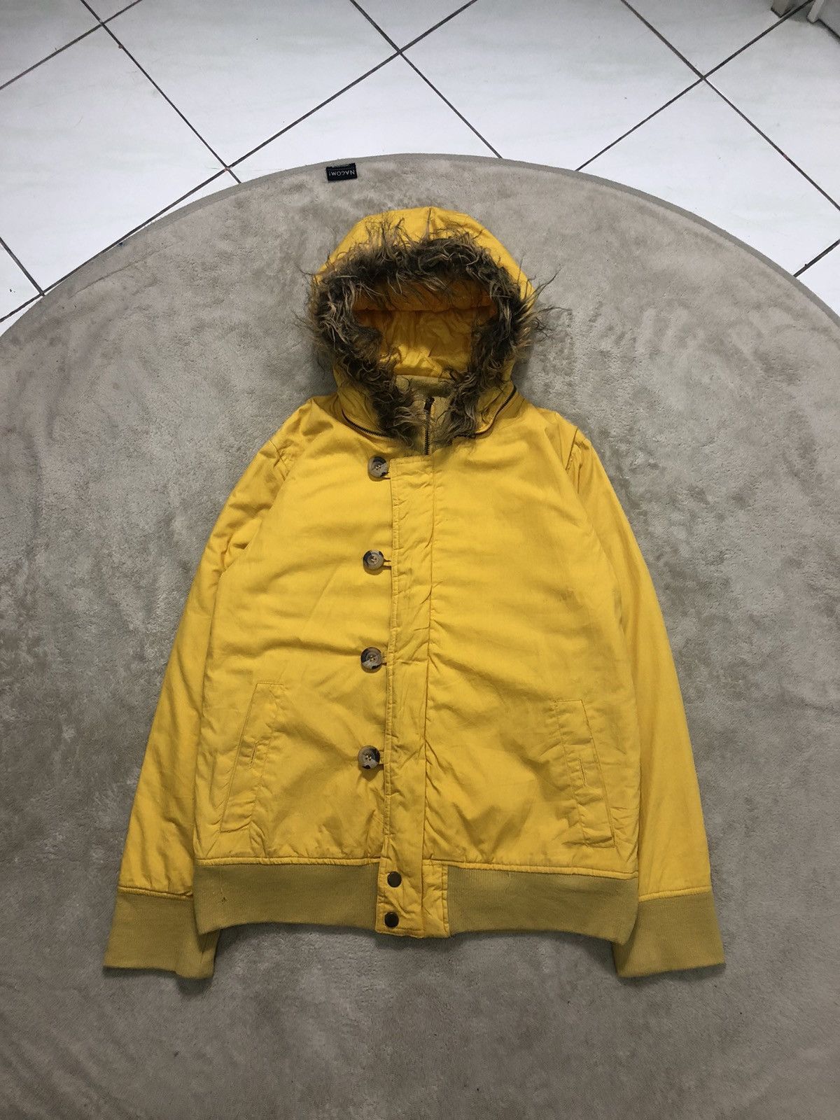 If Six Was Nine × Le Grande Bleu (L.G.B.) × Vintage Vintage Urban New Fur Hoodie Size US M / EU 48-50 / 2 - 2 Thumbnail