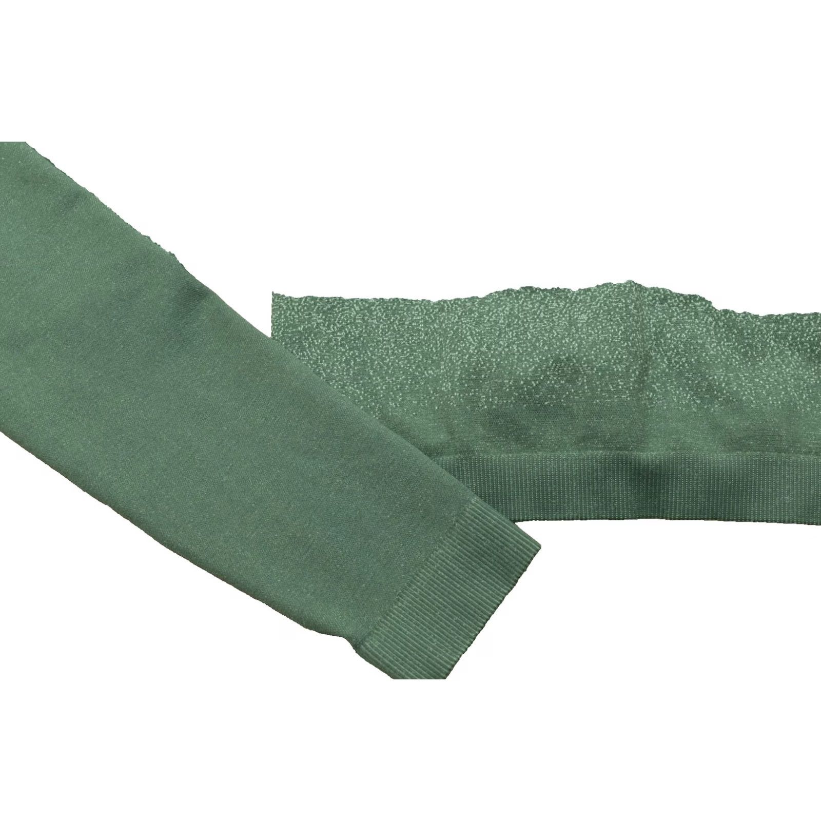 Gymshark Gymshark Adapt Marl Seamless Long Sleeve Crop Top Green Women's Size Small Shirt Cropped Womens Style 90s (if applicable) Size S / US 4 / IT 40 - 2 Thumbnail