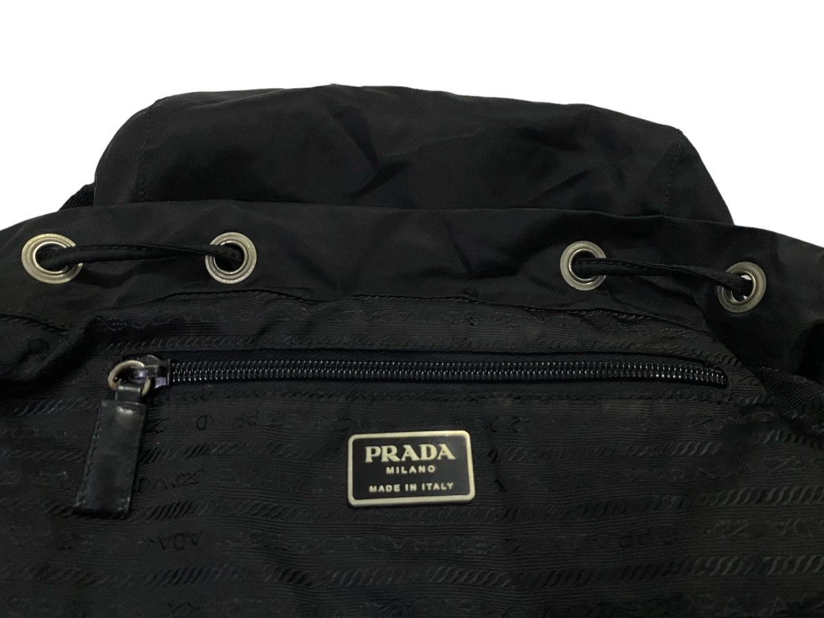 Prada Vintage Prada Tessuto Nylon Mini BackPacks Size ONE SIZE - 18 Thumbnail