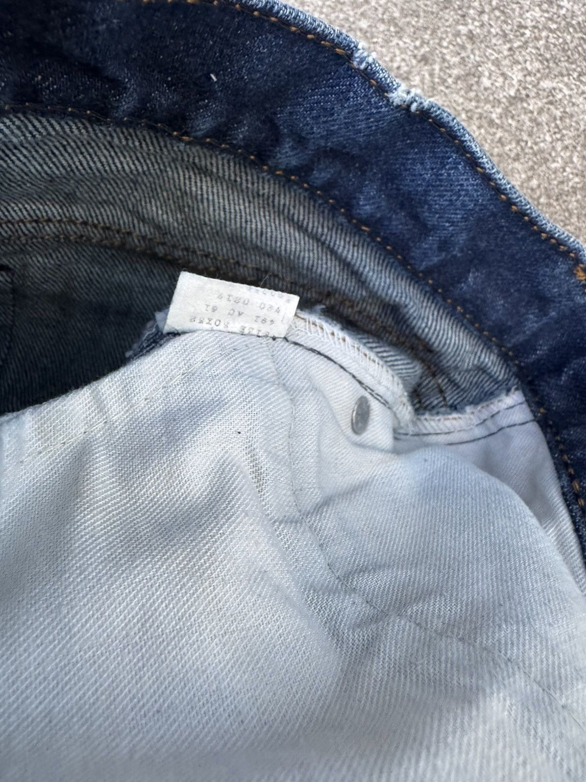 Levi's × Vintage Vintage 80’s Levi’s 509 Slim Fit Straight Dark Jeans 29x31 Size US 29 - 6 Thumbnail