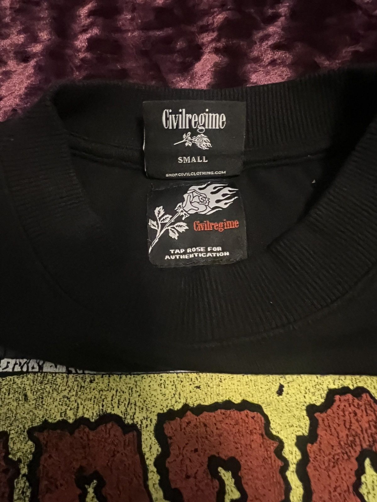 Civil Regime Civil Regime x Misfits The Horror Business black tee Men S Size US S / EU 44-46 / 1 - 3 Thumbnail