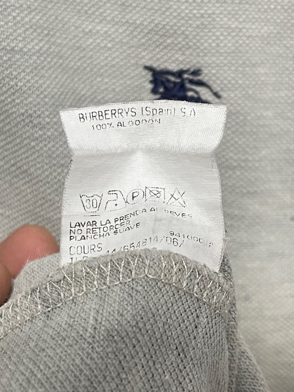 Burberry 🔥 vintage polo tshirt Burberry size L Size US L / EU 52-54 / 3 - 7 Thumbnail