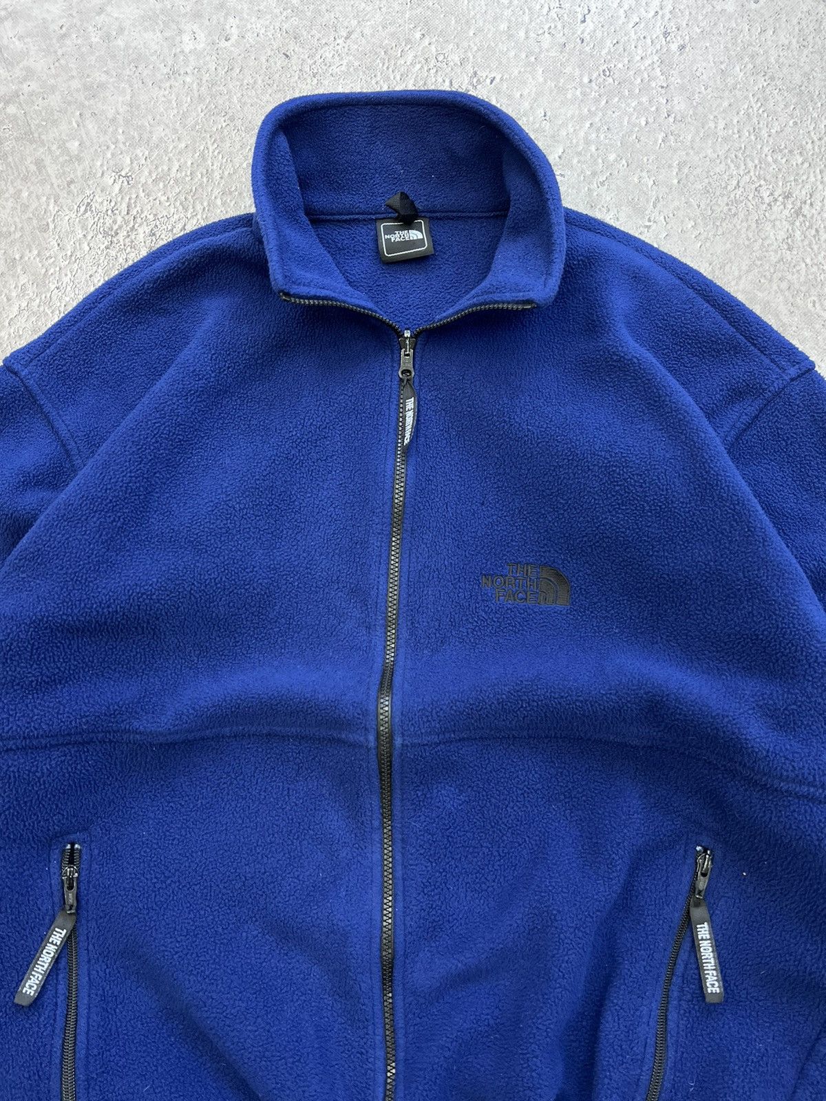 The North Face The North Face Vintage 90s Fleece Pullover Jacket Blue XL Size US XL / EU 56 / 4 - 4 Thumbnail