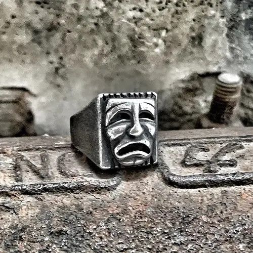 Japanese Brand × Vintage Mask Ring Size 7 8 9 10 11 Size ONE SIZE - 3 Thumbnail