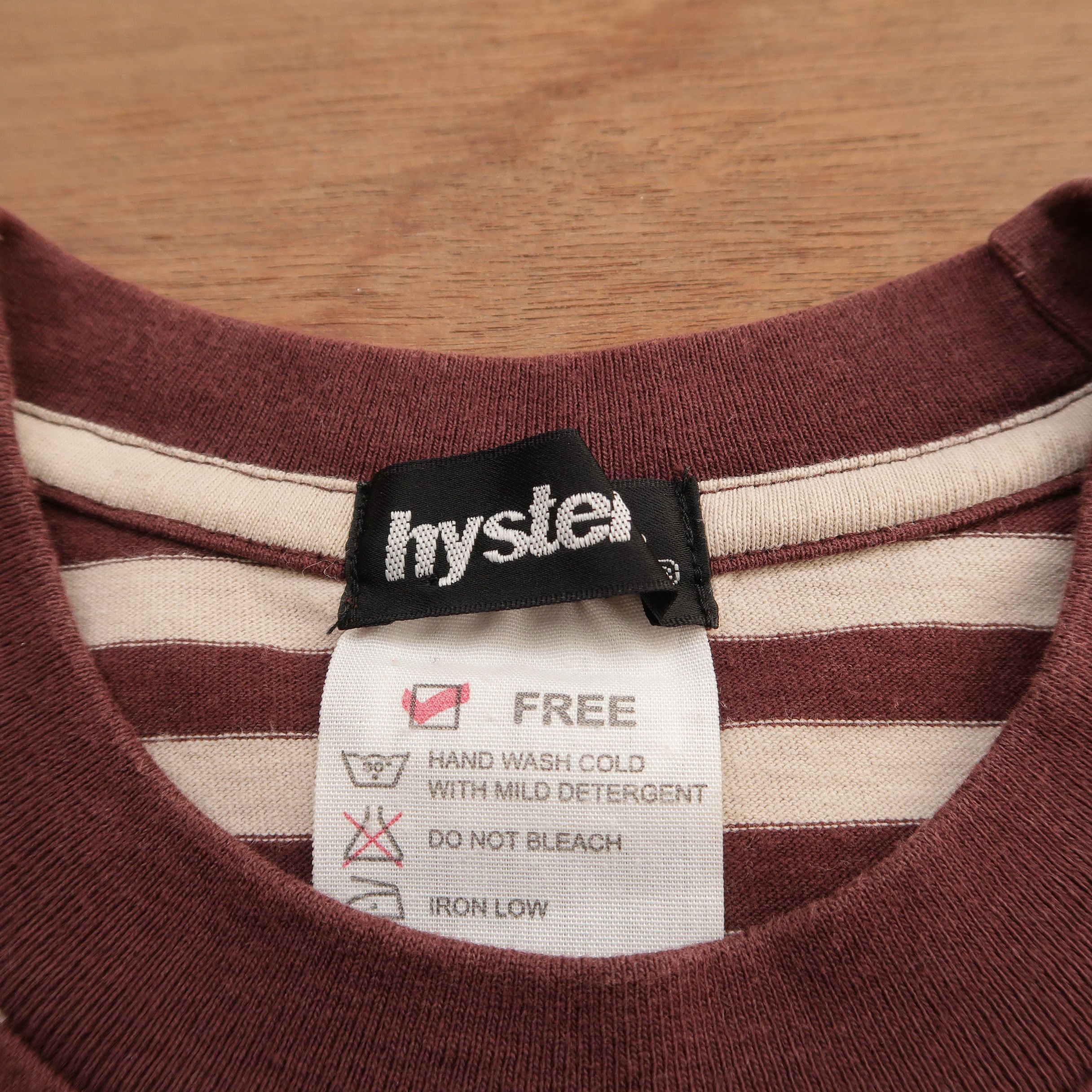 Hysteric Glamour Vintage 90s Hysteric Glamour Psychedelic Stripe T-Shirt Size US S / EU 44-46 / 1 - 4 Thumbnail