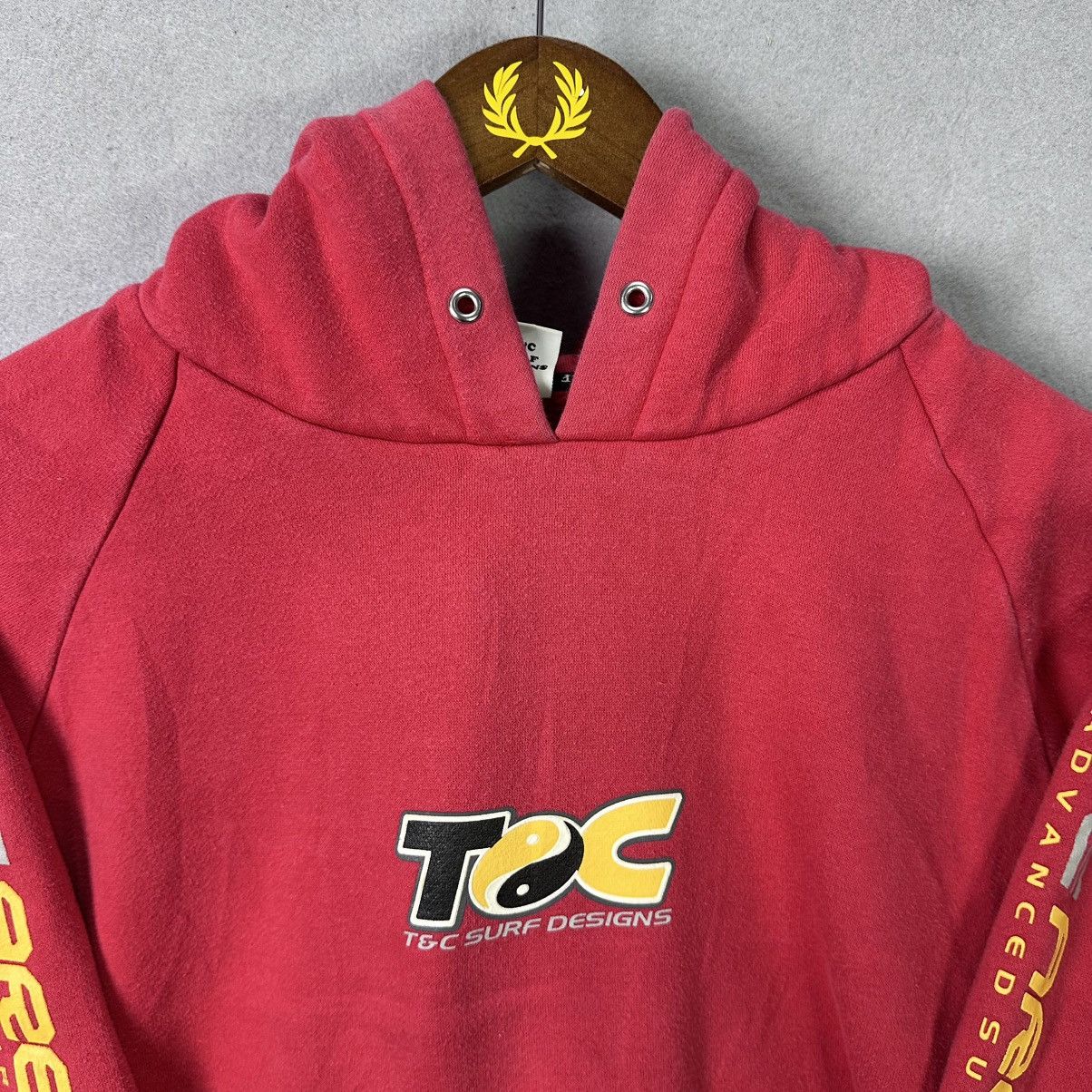 Vintage Vintage T&C Surf Designs Hoodie Large Hawaii Surfwear Size US L / EU 52-54 / 3 - 3 Thumbnail