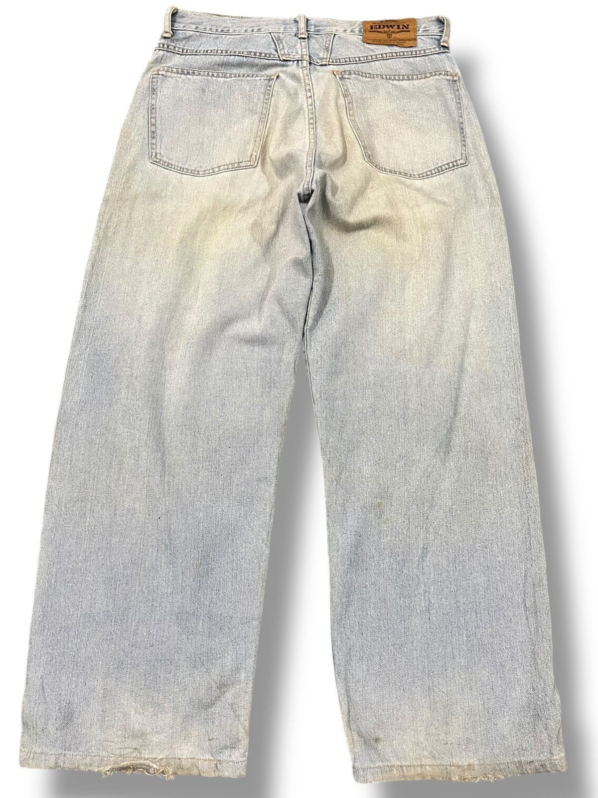 Beauty Beast × Edwin × Yasuyuki Ishii Vintage Edwin Baggy Mudwash Denim Size US 31 - 6 Thumbnail