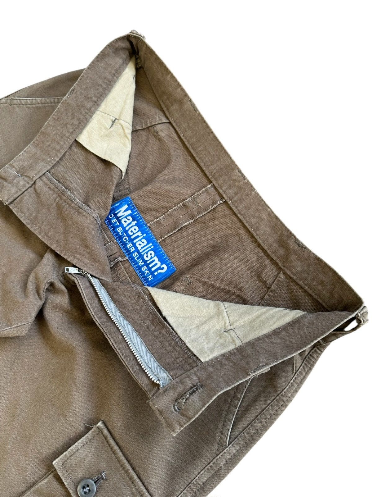 Diet Butcher Slim Skin 90’s '' Materialism?'' Diet Butcher slim skin cargo pants Size US 28 / EU 44 - 1 Thumbnail