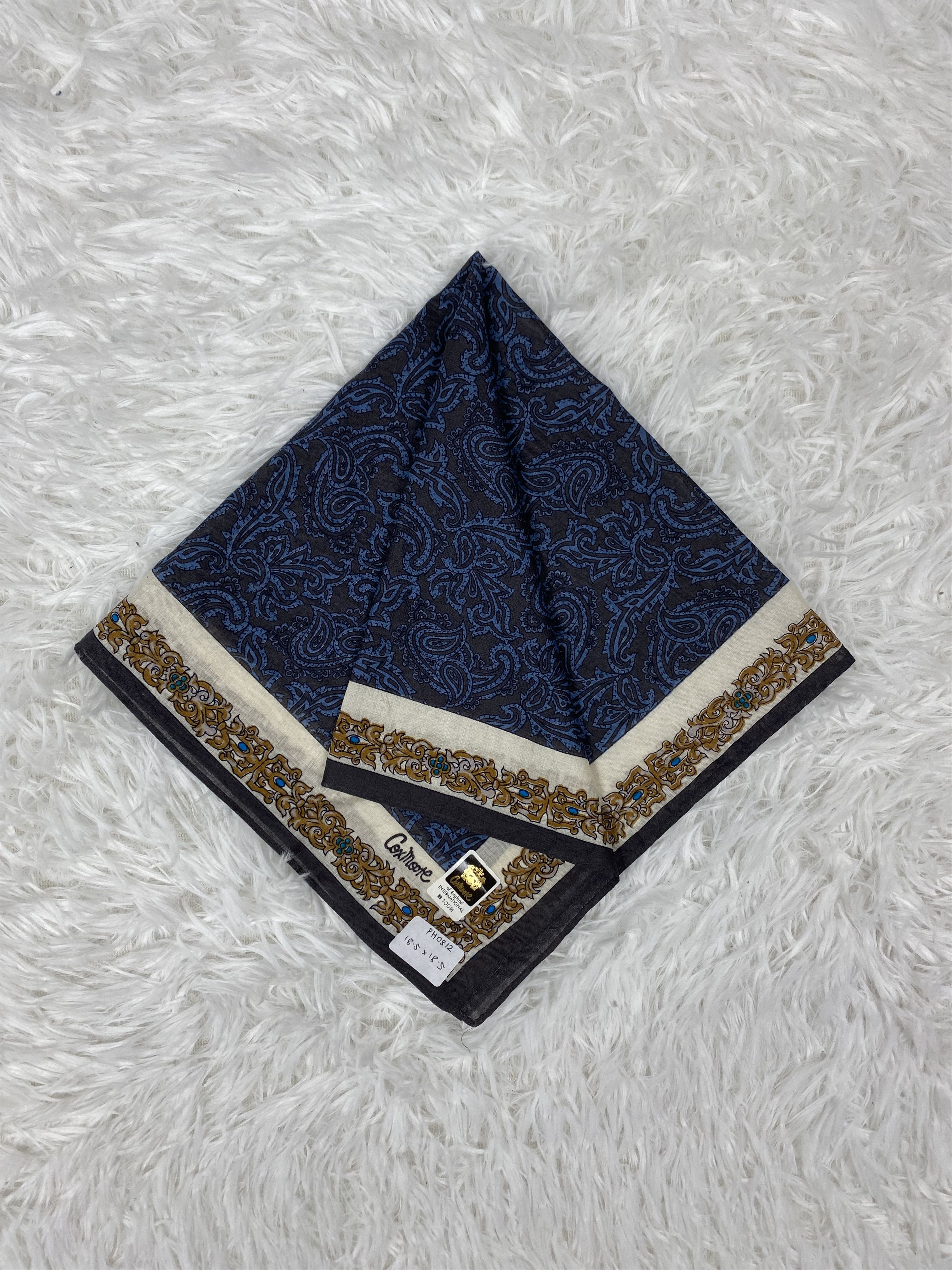Designer × Vintage Vintage Coxmoore Handkerchief Neckerchief PH0812 Size ONE SIZE - 1 Thumbnail