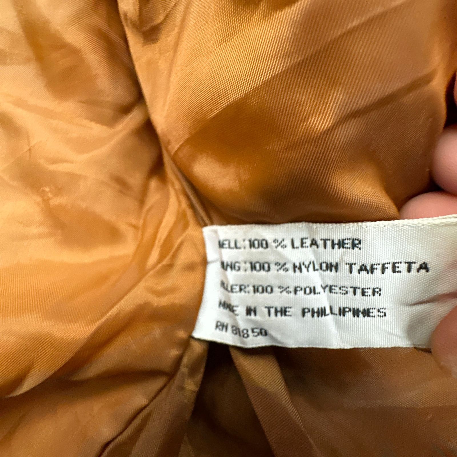 Other Vintage Brandon Thomas Two Tone Bomber Leather Jacket Small Size US S / EU 44-46 / 1 - 9 Thumbnail