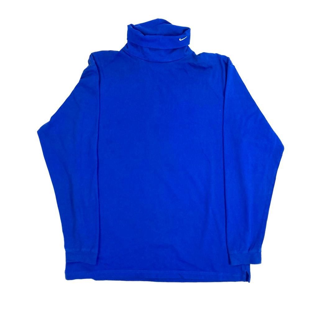 Nike Nike Golf Navy Roll Neck Turtleneck Sweatshirt Sportswear Size US XL / EU 56 / 4 - 1 Thumbnail