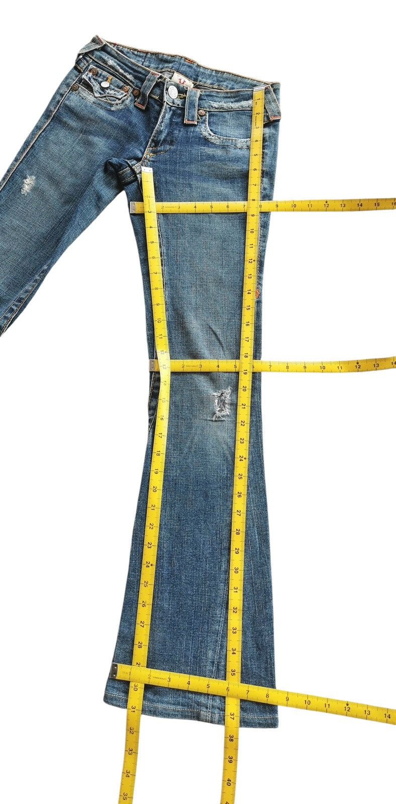 True Religion True Religion Joey Flare Jeans Size 25" / US 0 / IT 36 - 10 Thumbnail