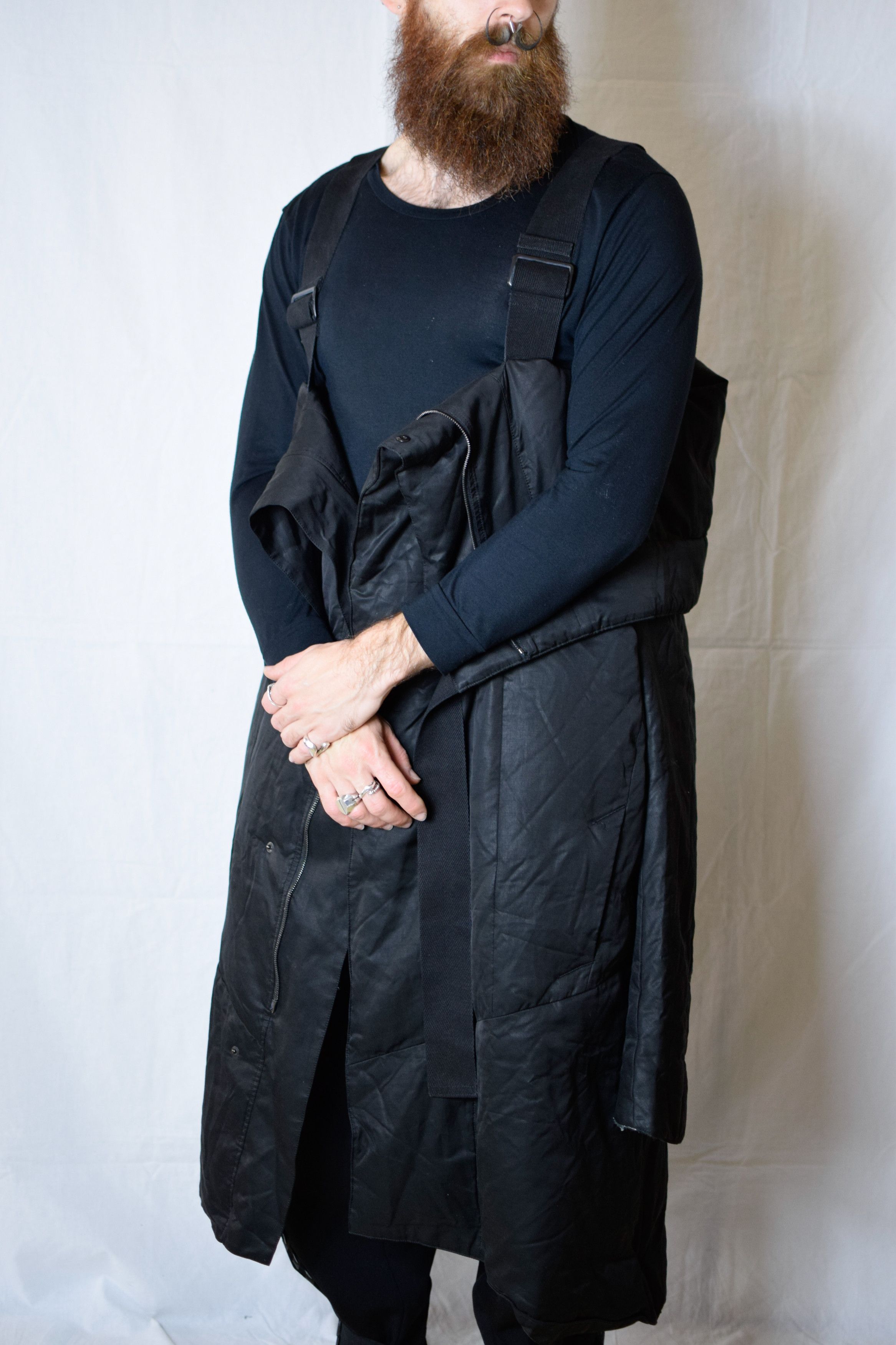 Julius Julius AW14 Glitch Sample Down Coat Size US M / EU 48-50 / 2 - 8 Thumbnail