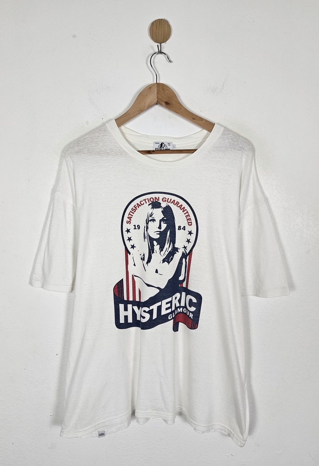 Hysteric Glamour Hysteric Glamour Satisfaction Guaranteed shirt Size US L / EU 52-54 / 3 - 1 Thumbnail