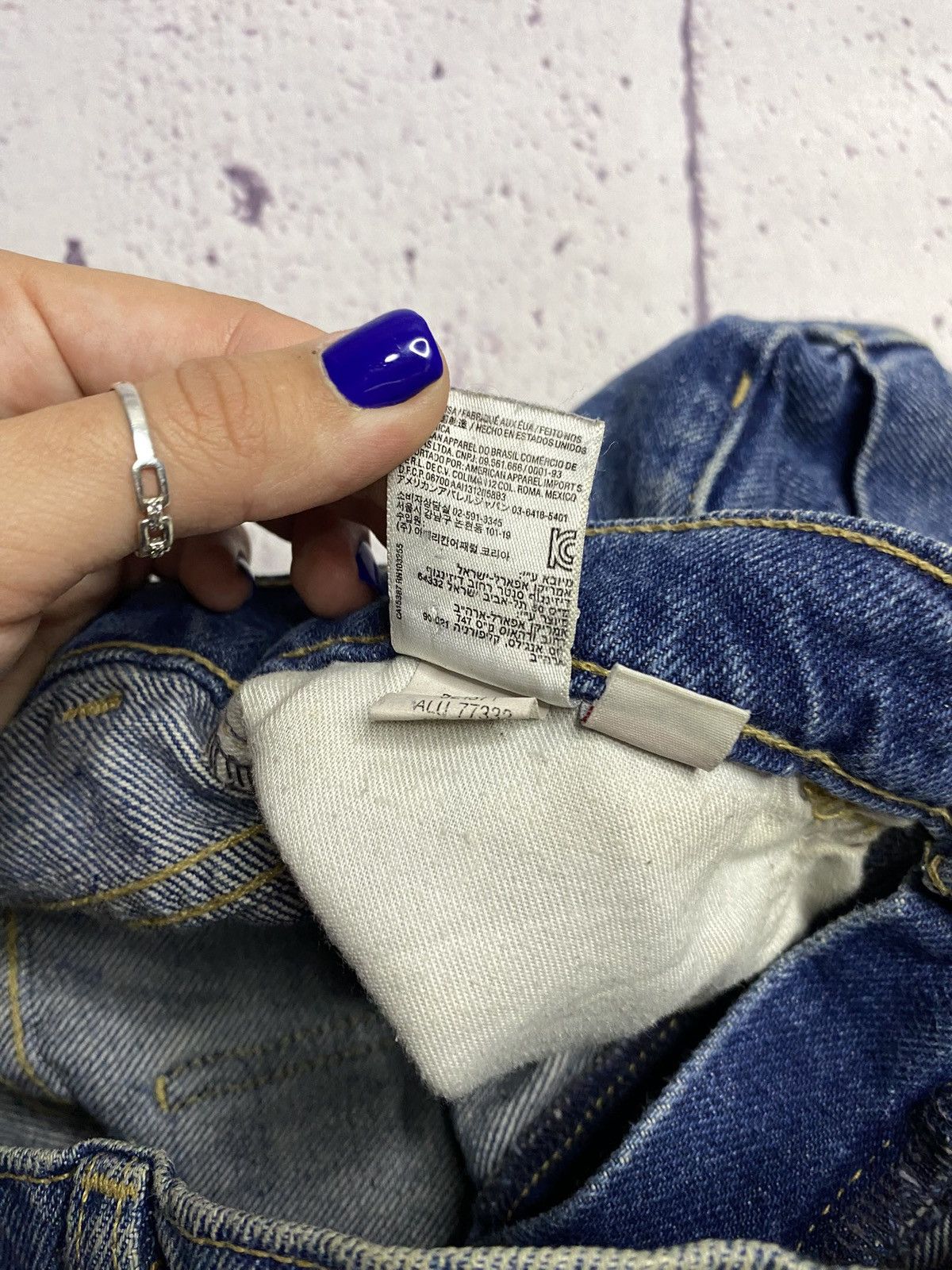 American Apparel Womens Shorts American Apparel japanase brand y2k blue Size 24" / US 00 / IT 34 - 10 Thumbnail