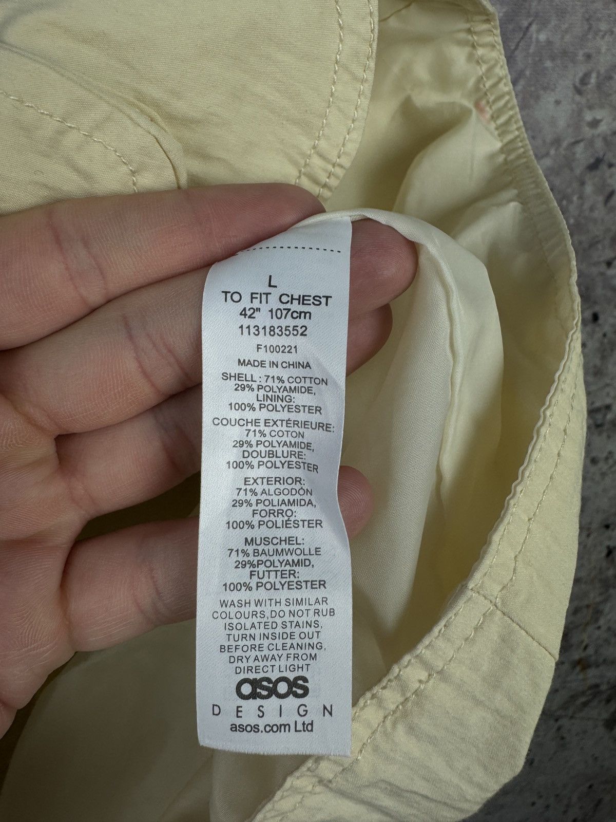 Asos ASOS Design Vest With Pockets Size Large Size US L / EU 52-54 / 3 - 8 Thumbnail