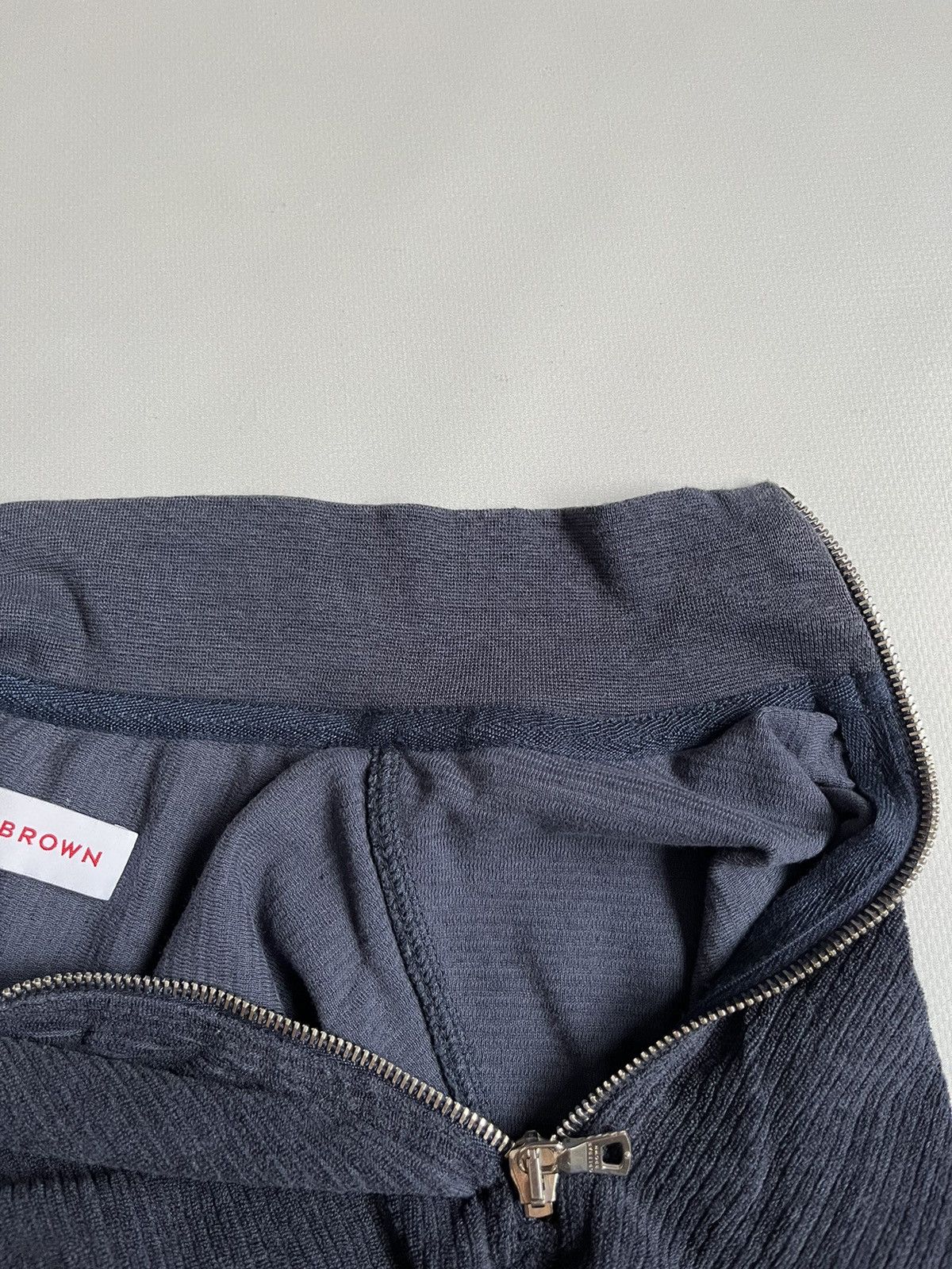 Designer × Orlebar Brown Orlebar Brown Men Blue Teddy Texture Zip Sweatshirt Size US M / EU 48-50 / 2 - 6 Thumbnail
