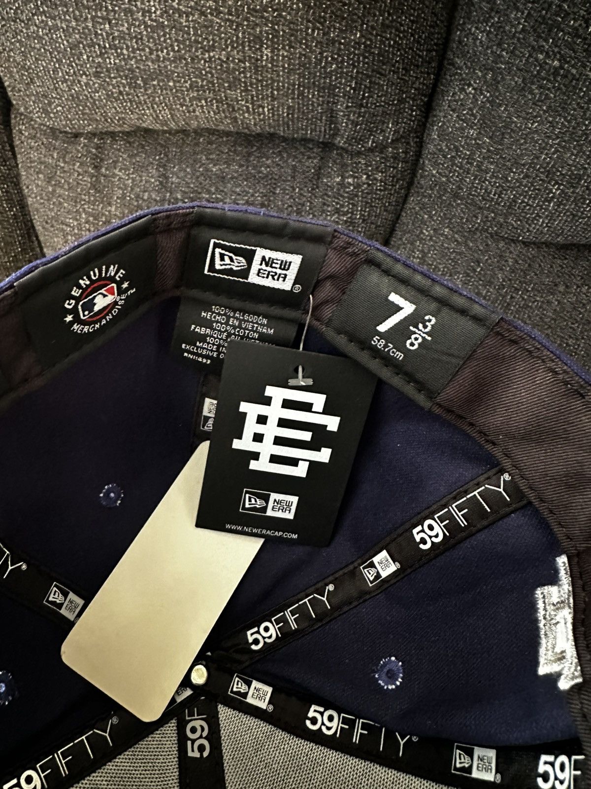 Eric Emanuel × New Era La Dodger X Eric Emanuel Fitted size 7 3/8 New W/ Tags Size ONE SIZE - 3 Thumbnail