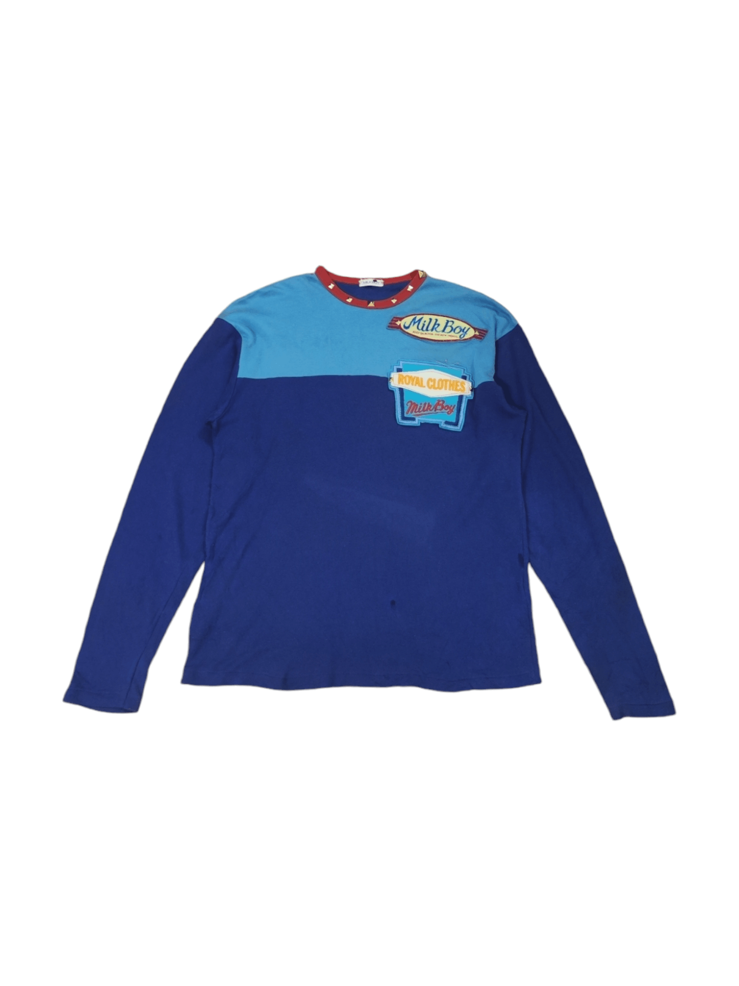 Vintage 1990s Milkboy - Royal Clothes Longsleeve Size US L / EU 52-54 / 3 - 1 Thumbnail