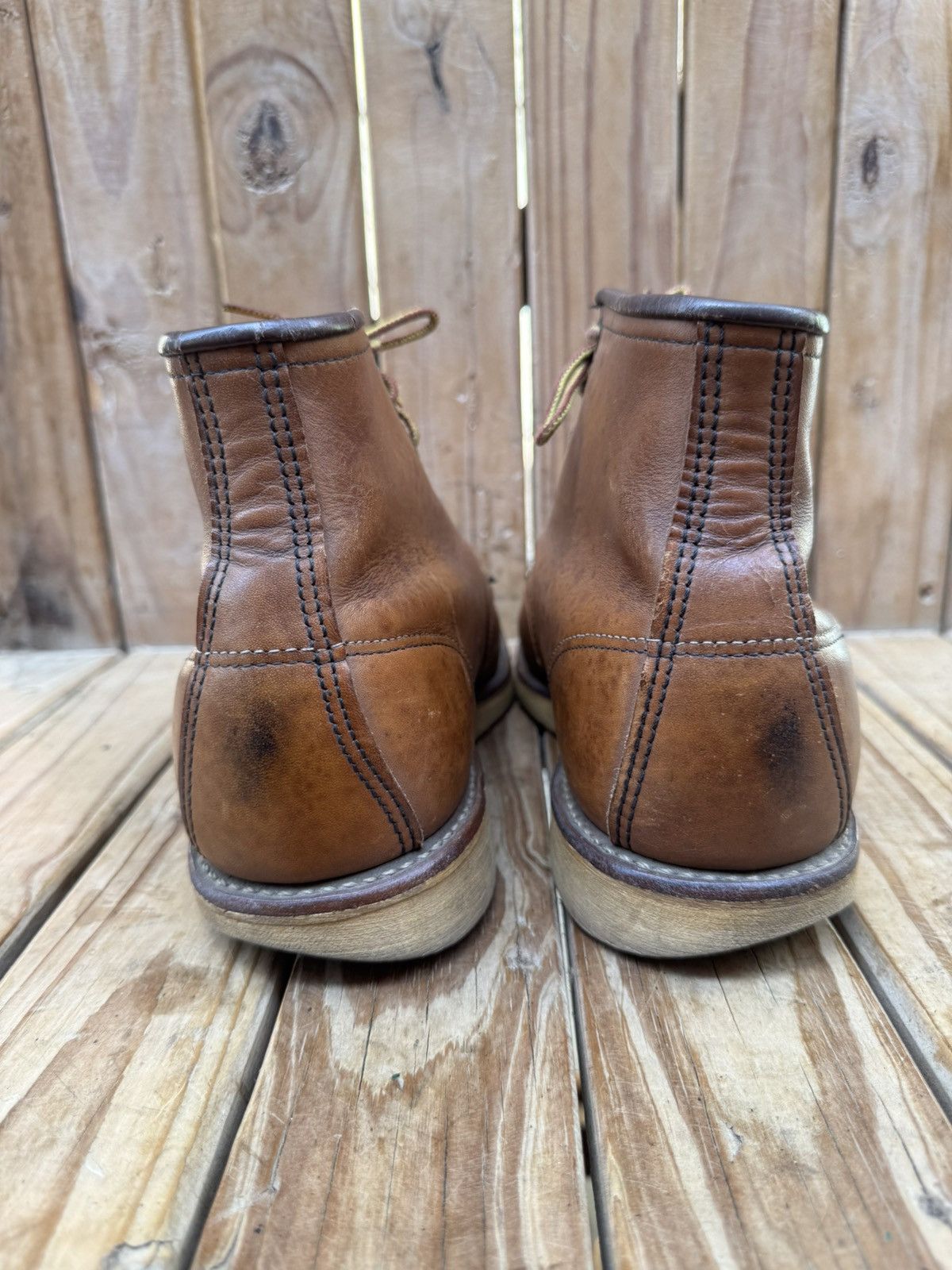 Red Wing Red wing 875 brown Moc Toe Leather boots sz UK 8 US 9 E Size US 9 / EU 42 - 14 Thumbnail