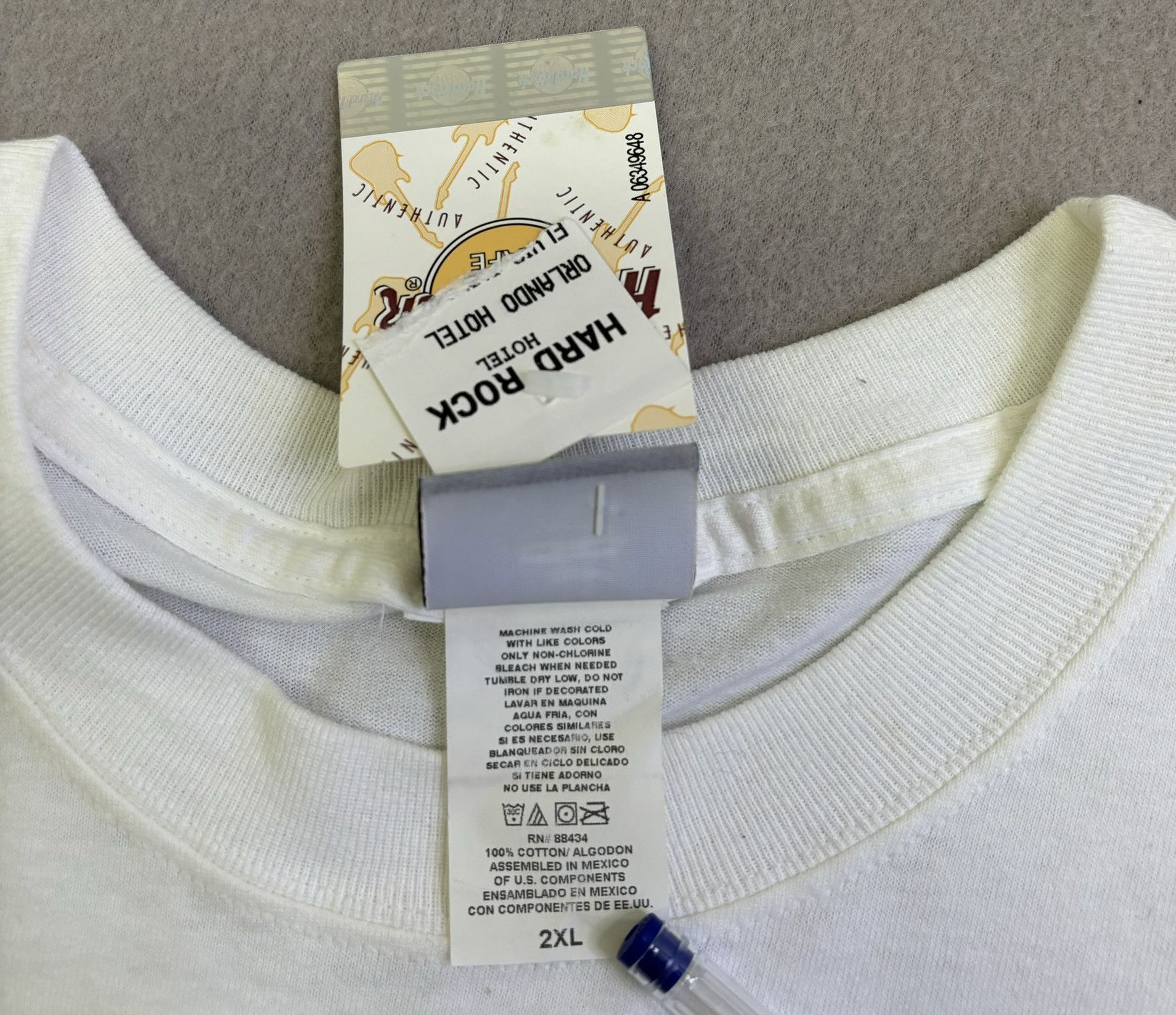 Hard Rock Cafe × Vintage Hard Rock Cafe Elvis Presley Original Tag T-shirt Size. 2XL Size US XXL / EU 58 / 5 - 20 Thumbnail