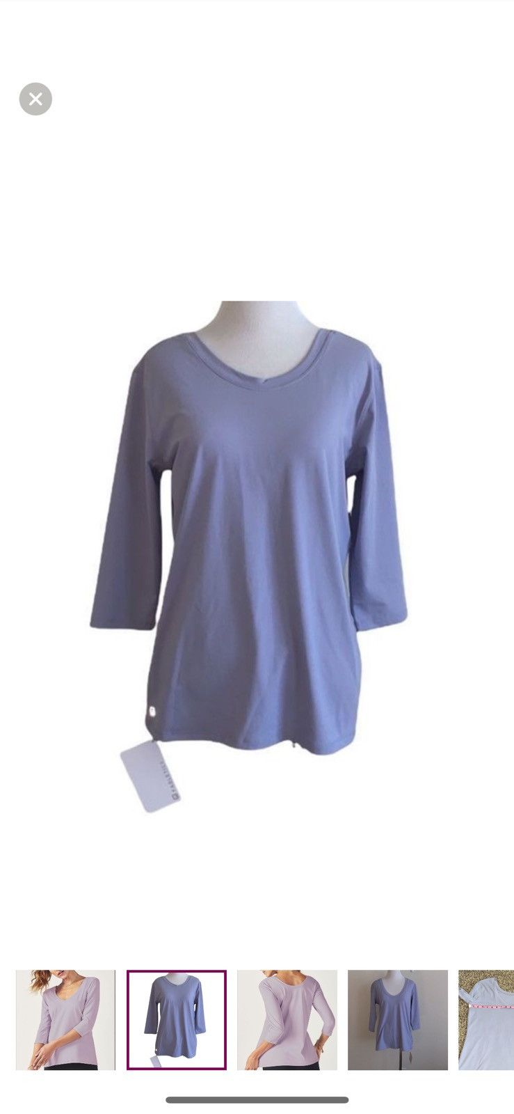 Fabletics Fabletics XS purple samantha II top Size XS / US 0-2 / IT 36-38 - 1 Thumbnail