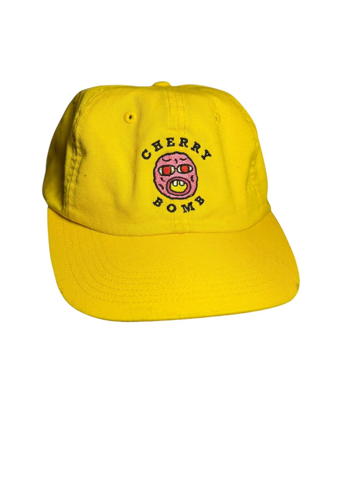 Golf Wang Golf Wang Cherry Bomb Hat Yellow Tyler The Creator Cap Size ONE SIZE - 1 Thumbnail